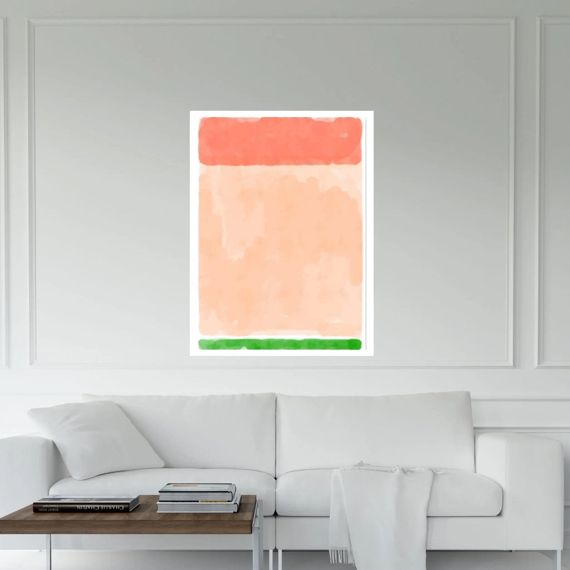 Mark Rothko Frame Canvas/Poster Art Reproduction, Rothko Reproduction - Y Canvas