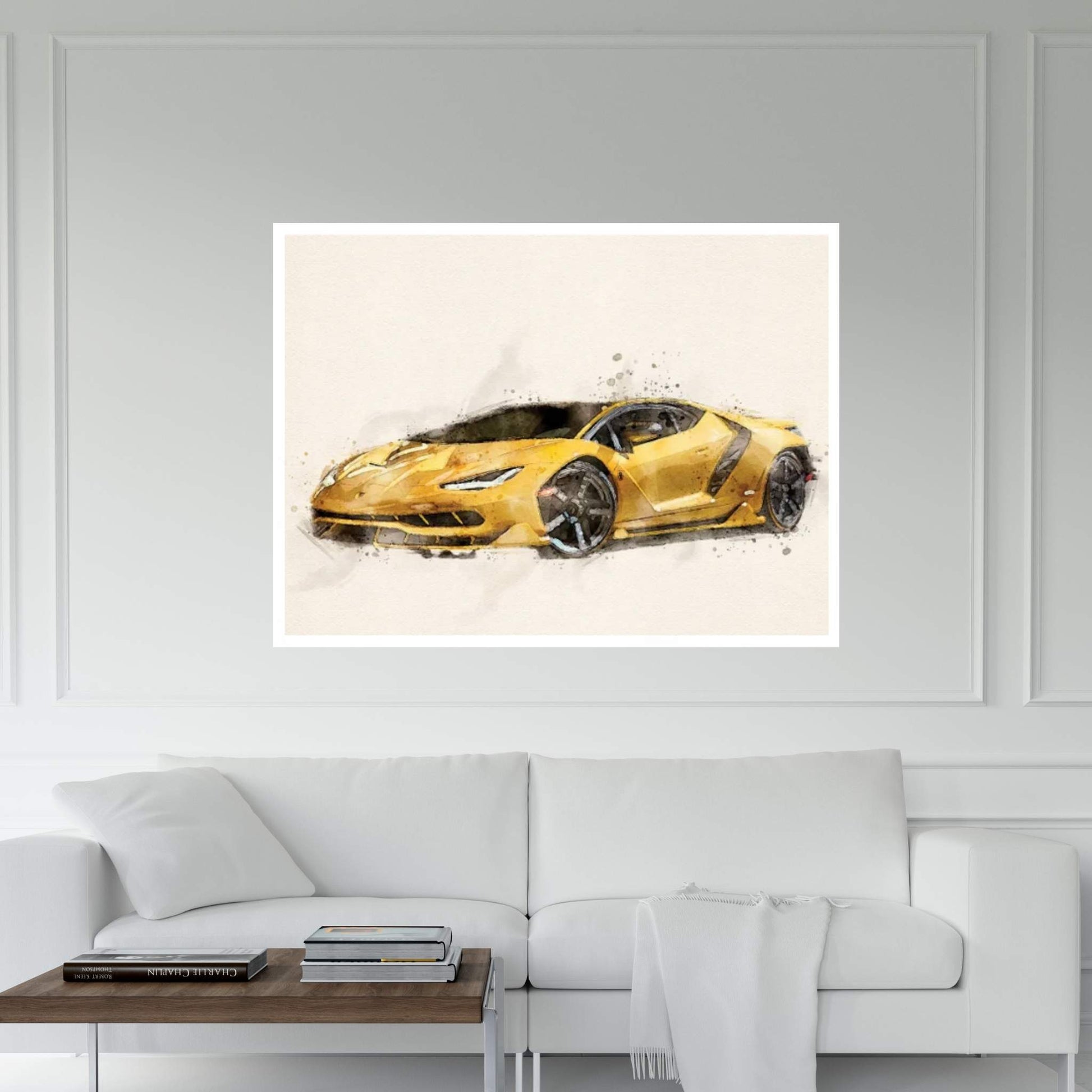 Lamborghini Centenario Coupe Canvas Wall Art - Y Canvas