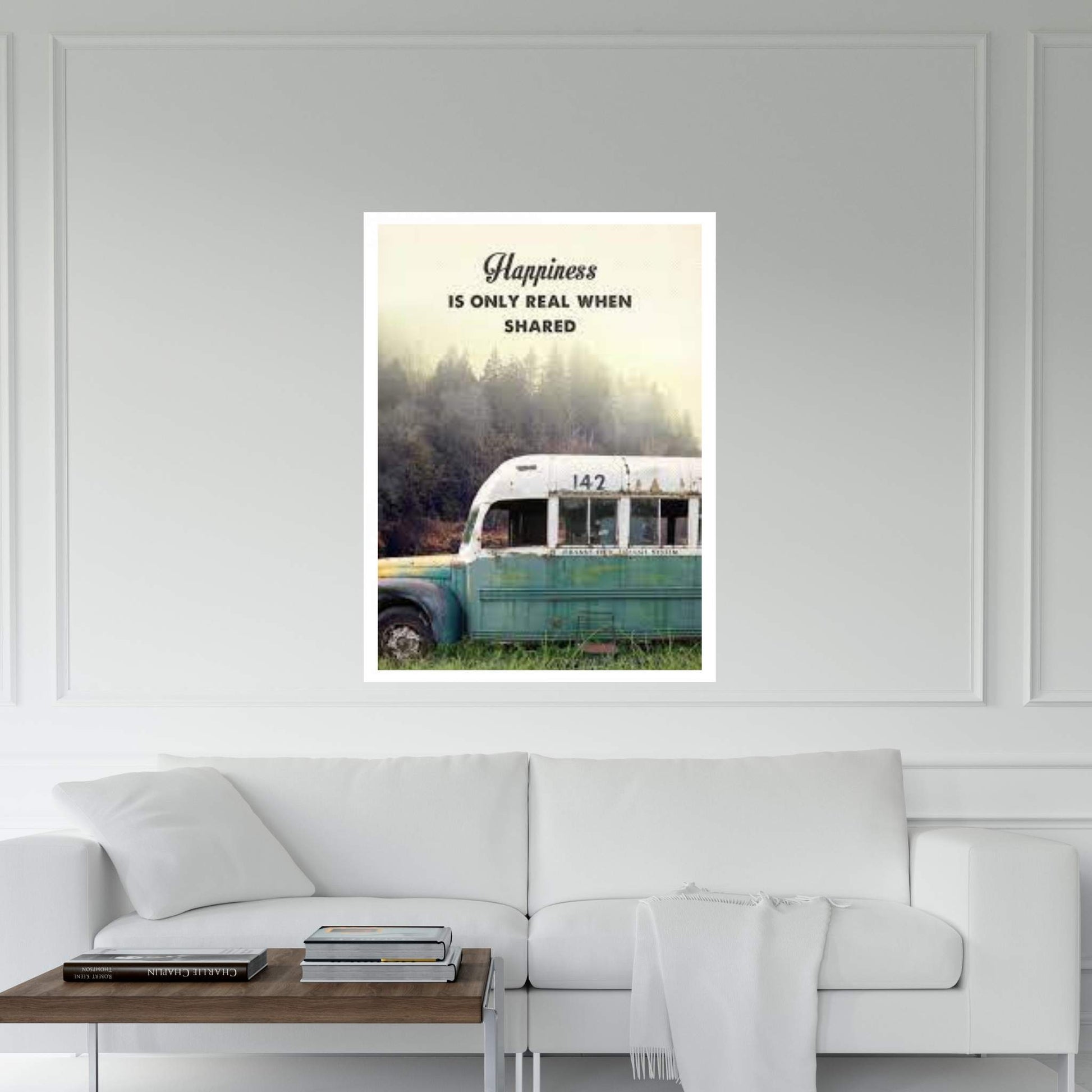 Into The Wild Travel Movie Art Canvas Wall Art - Y Canvas