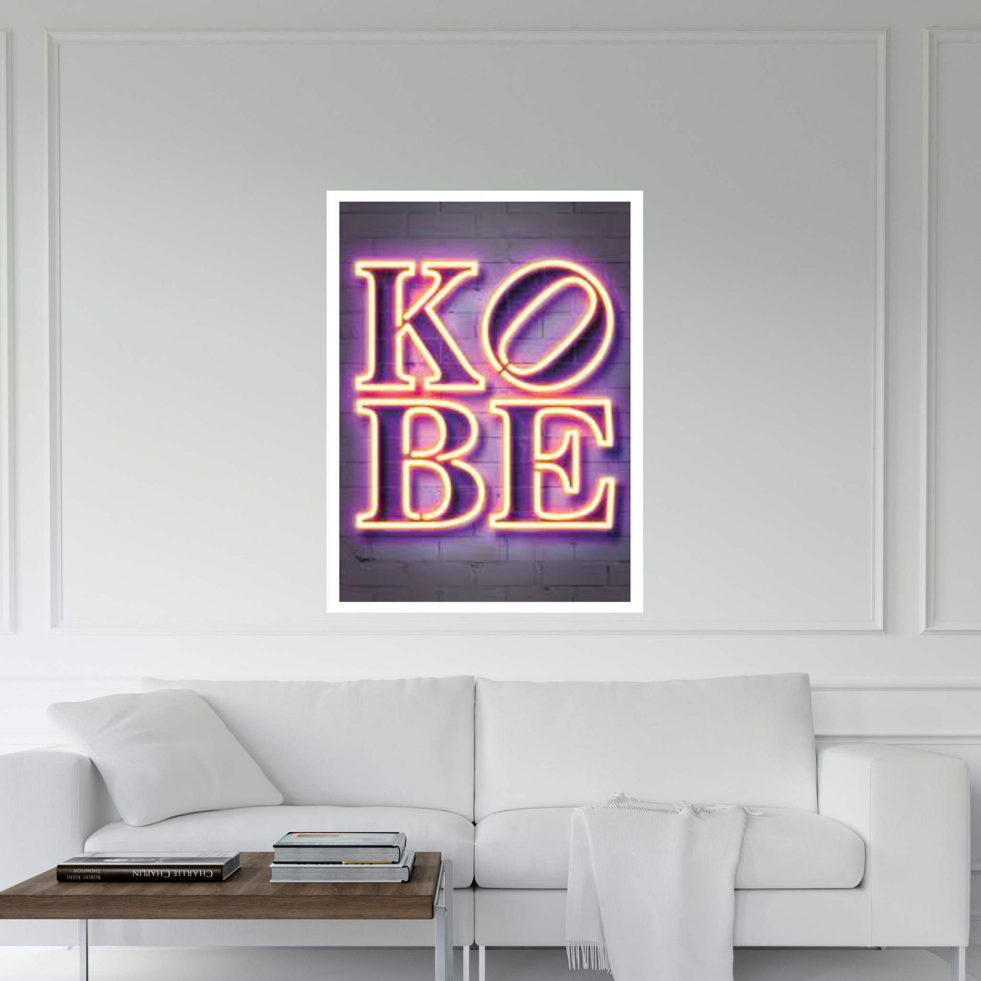 Love Kobe Canvas Wall Art - Y Canvas