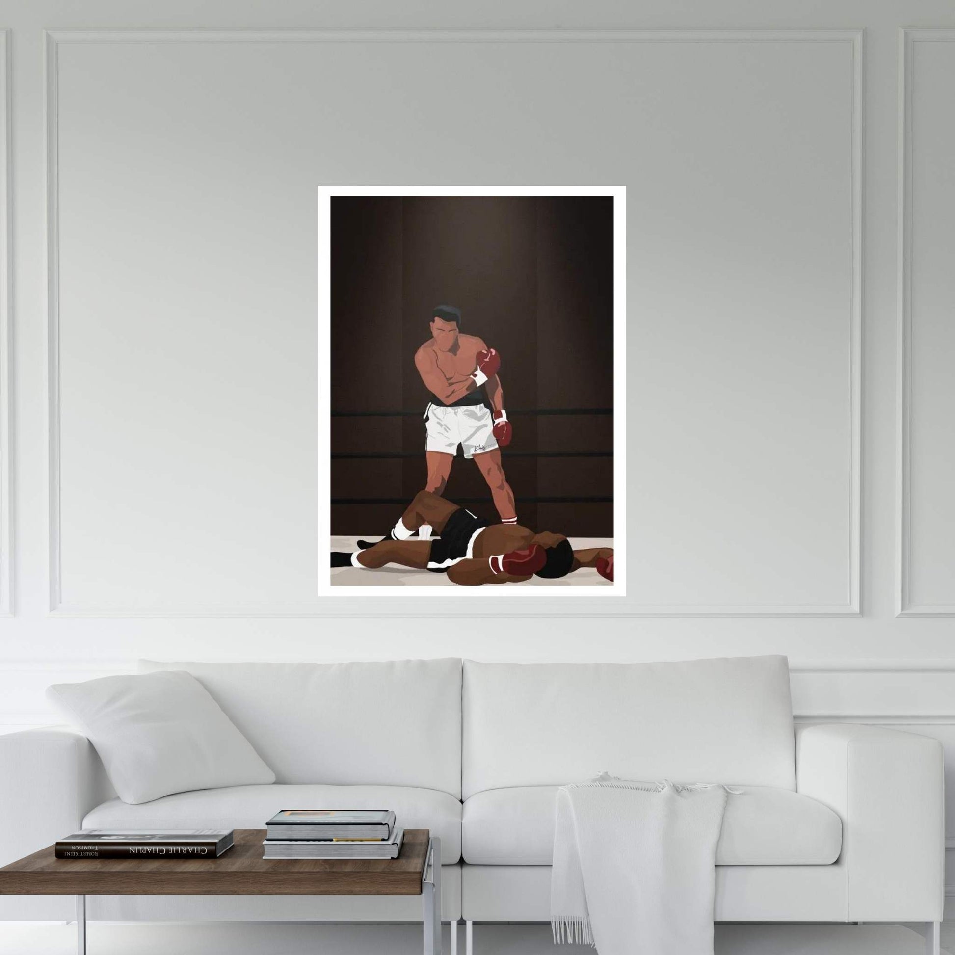Ali Canvas Wall Art - Y Canvas