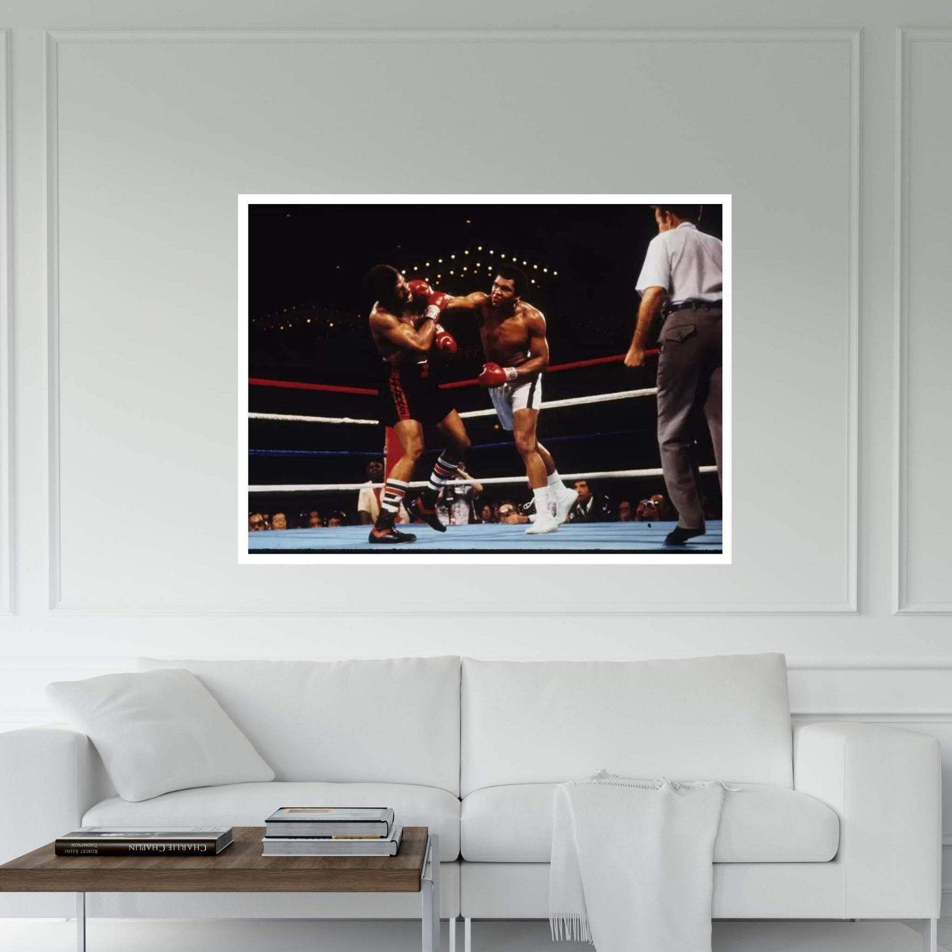Overhand Right Connects, February 15th, 1978 Canvas Wall Art - Y Canvas