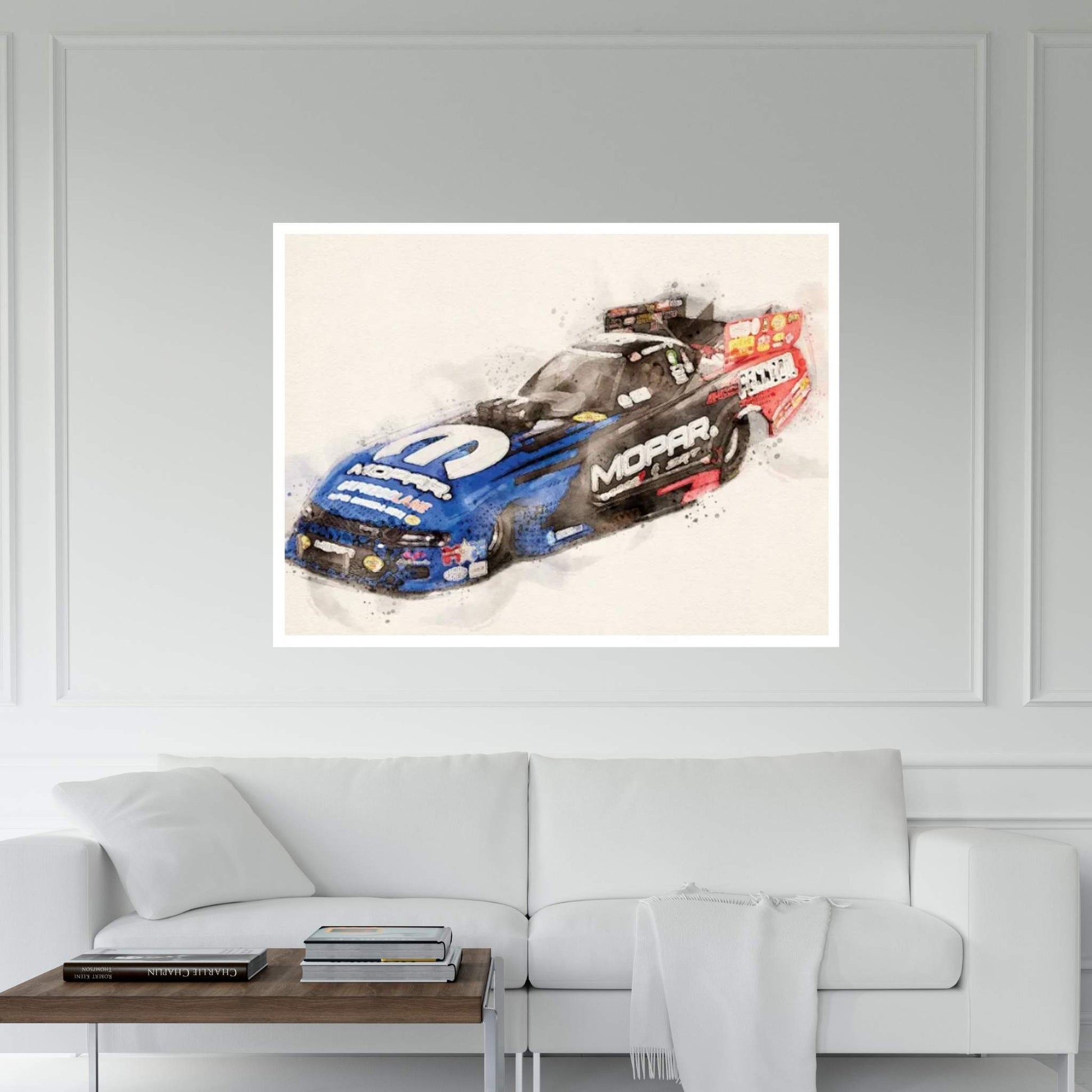 Dodge Tuning Canvas Wall Art - Y Canvas