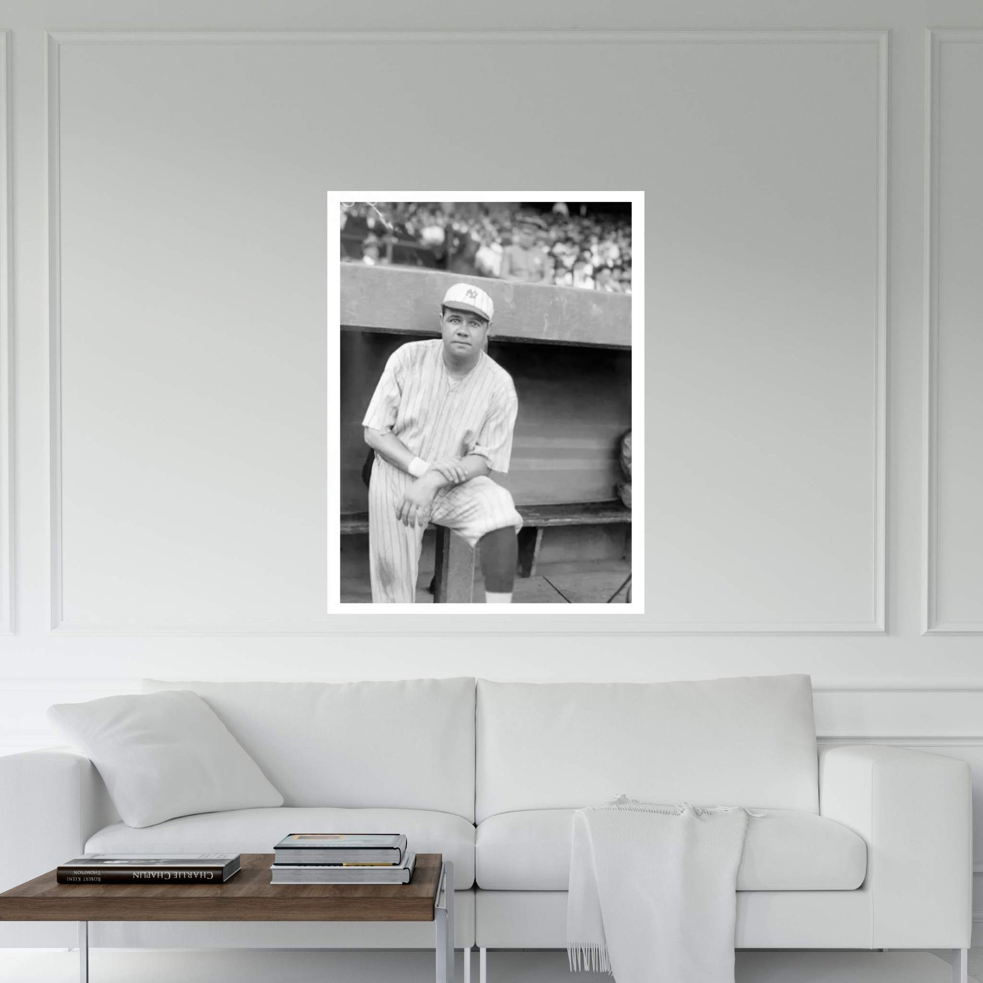 George H. Ruth Canvas Wall Art - Y Canvas