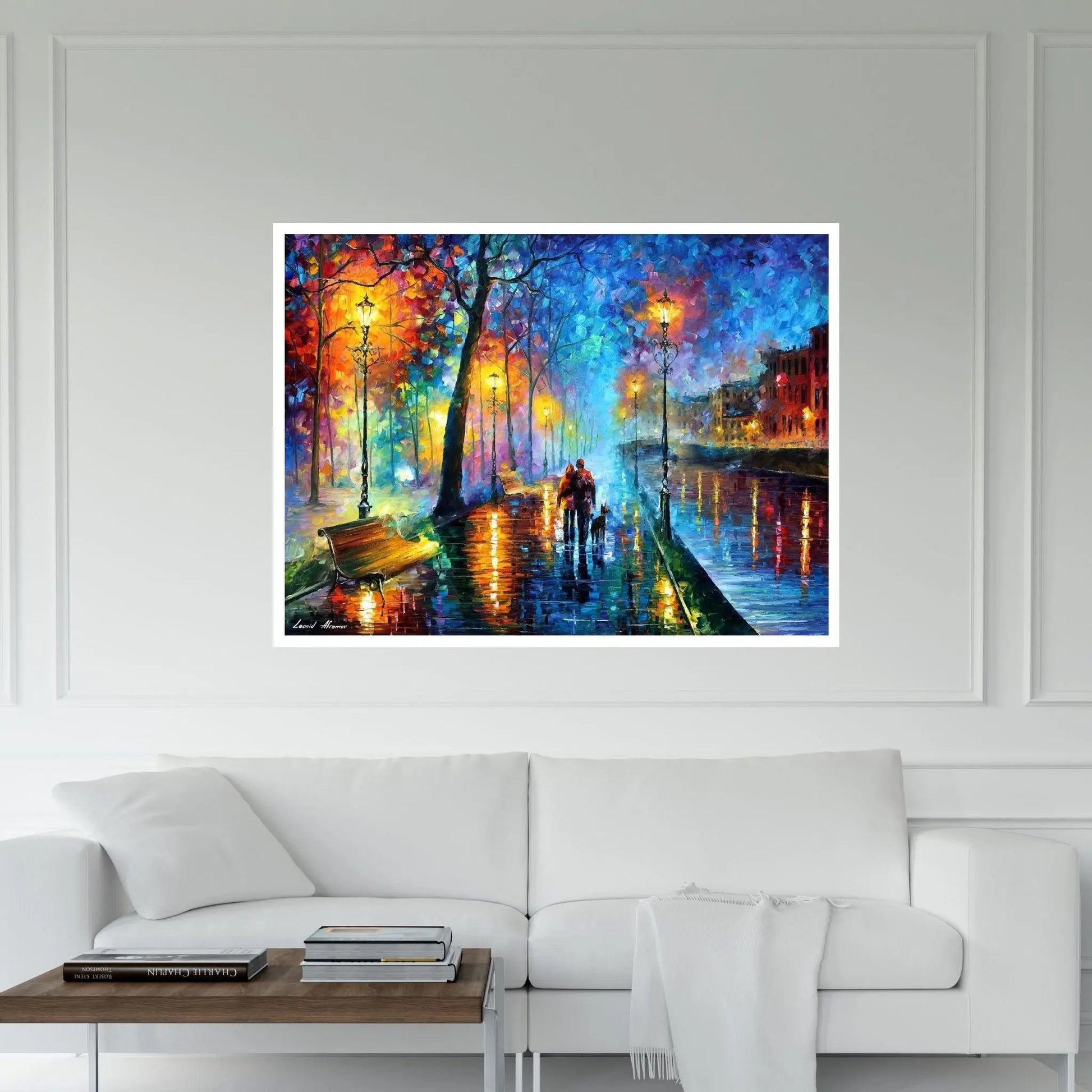 Melody Of The Night Canvas Wall Art - Y Canvas