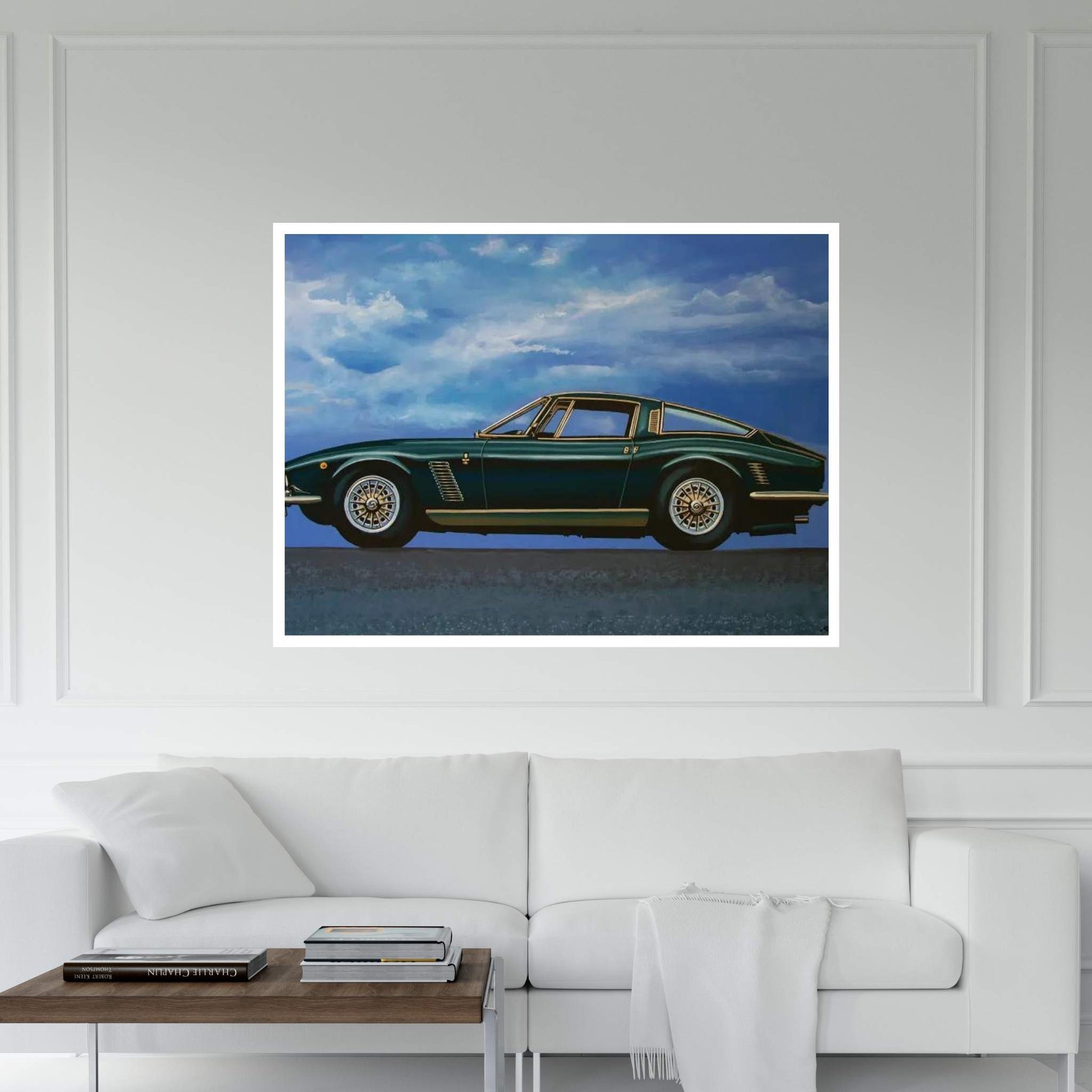 Iso Grifo GL 1963 Canvas Wall Art - Y Canvas