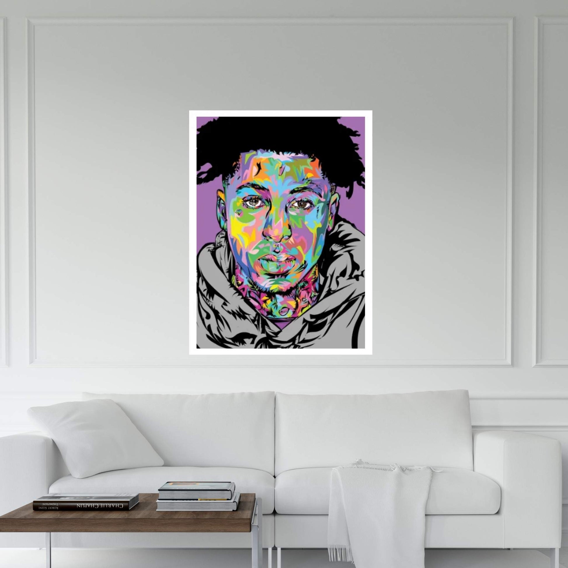 NBA Young Boy 2023 Canvas Wall Art - Y Canvas