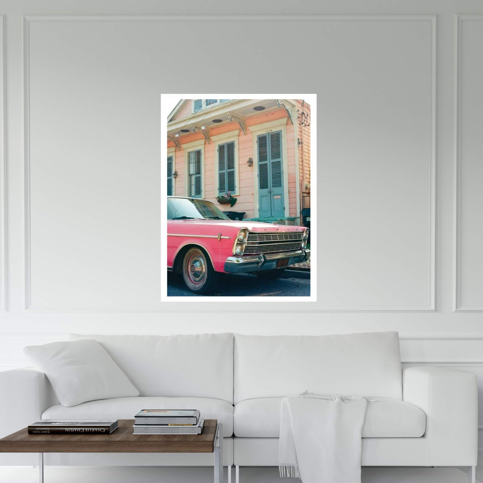 New Orleans Ride On Film Canvas Wall Art - Y Canvas