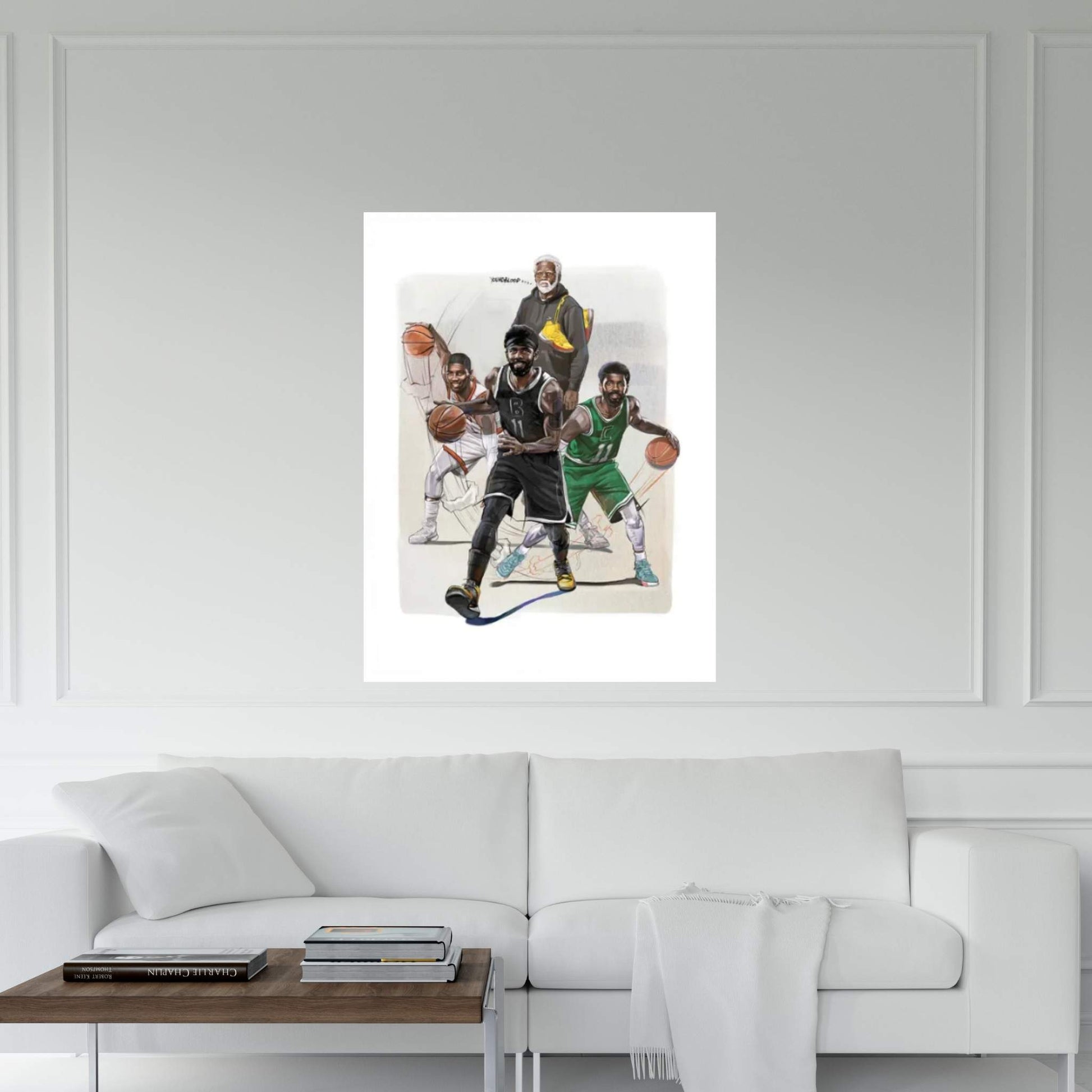 Evolution Of Kyrie Canvas Wall Art - Y Canvas