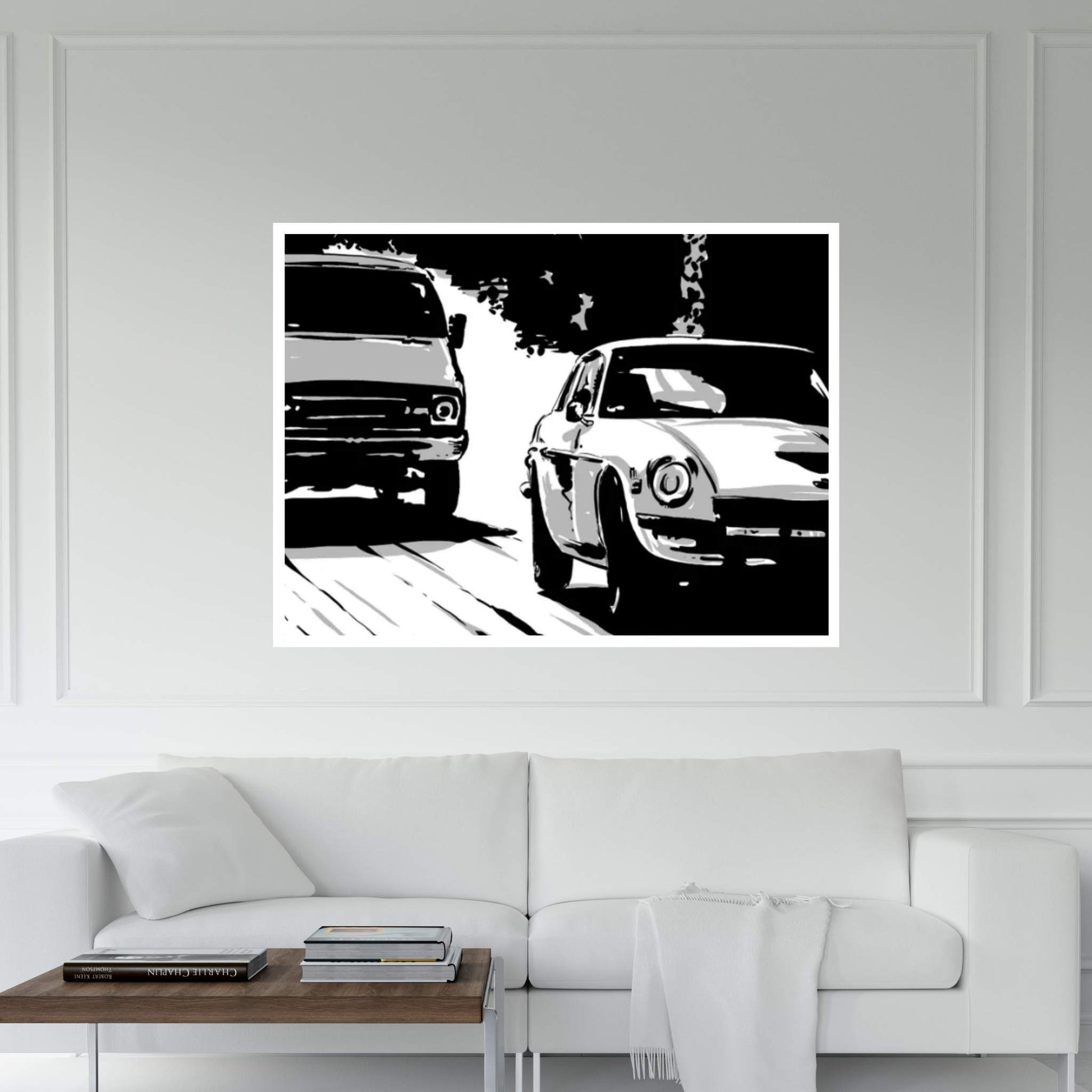 Driving II Canvas Wall Art - Y Canvas