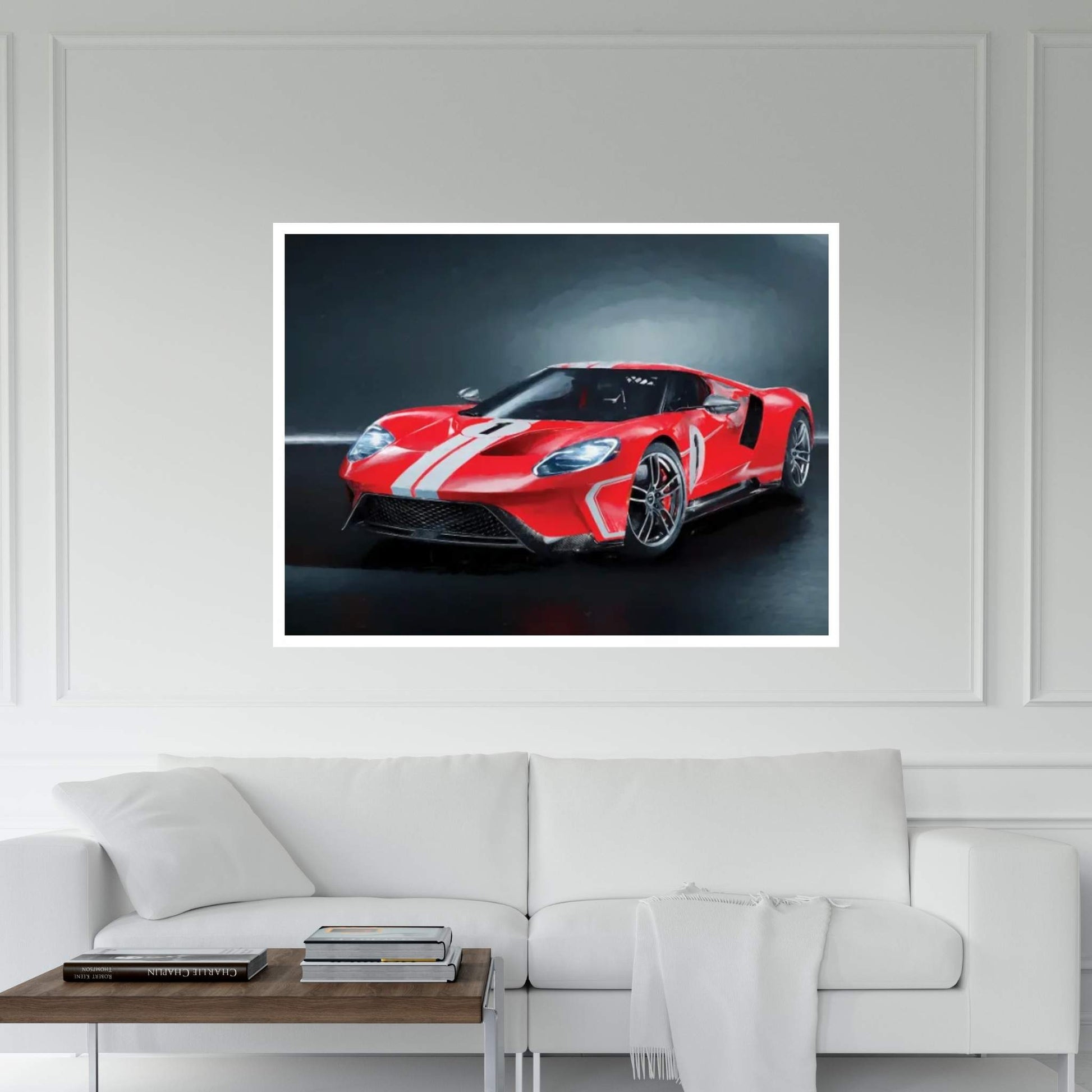 Ford Tuning GT II Canvas Wall Art - Y Canvas