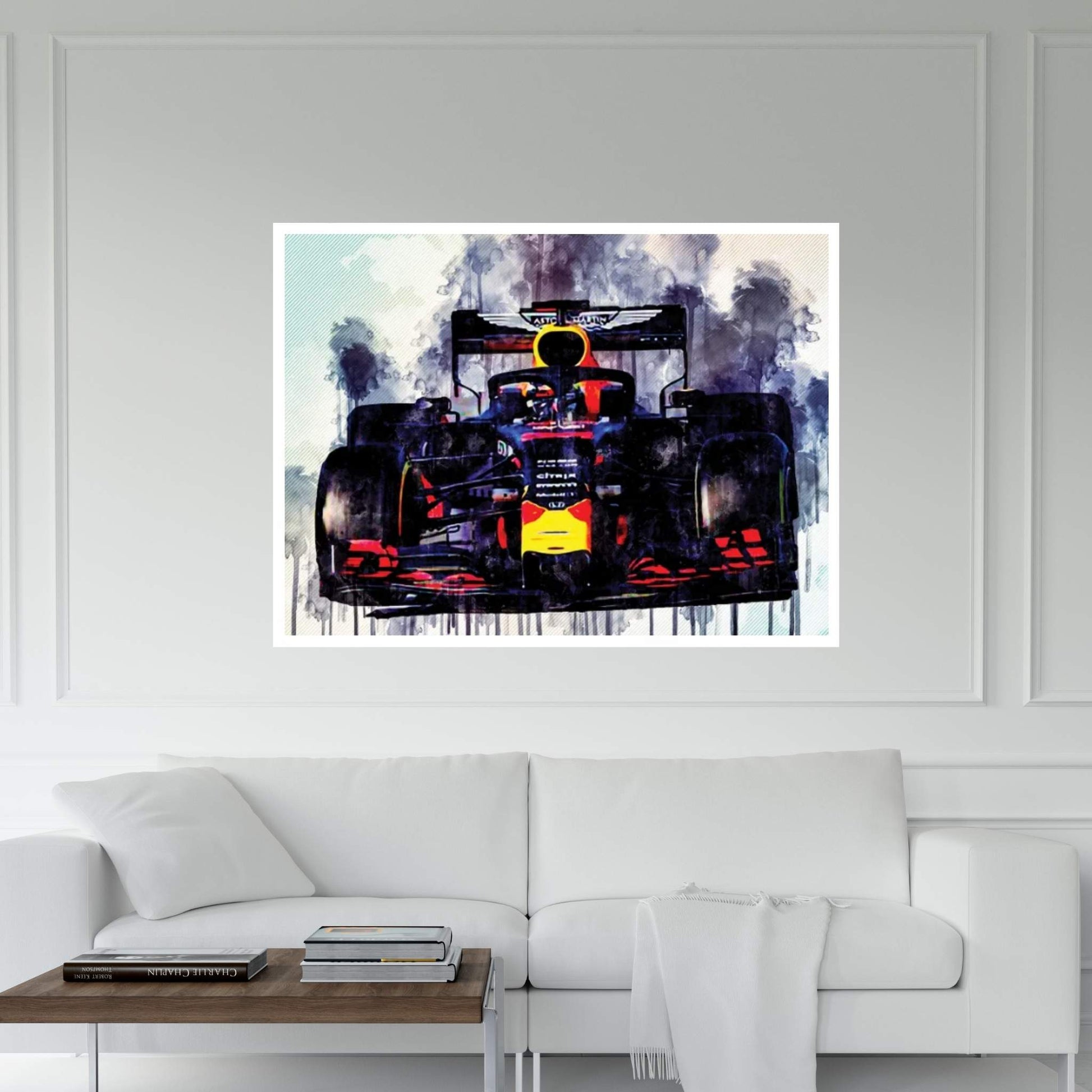 Pierre Gasly Red Bull Rb15 Raceway 2019 F1 Cars Formula 1 Aston Martin Red Bull Canvas Wall Art - Y Canvas