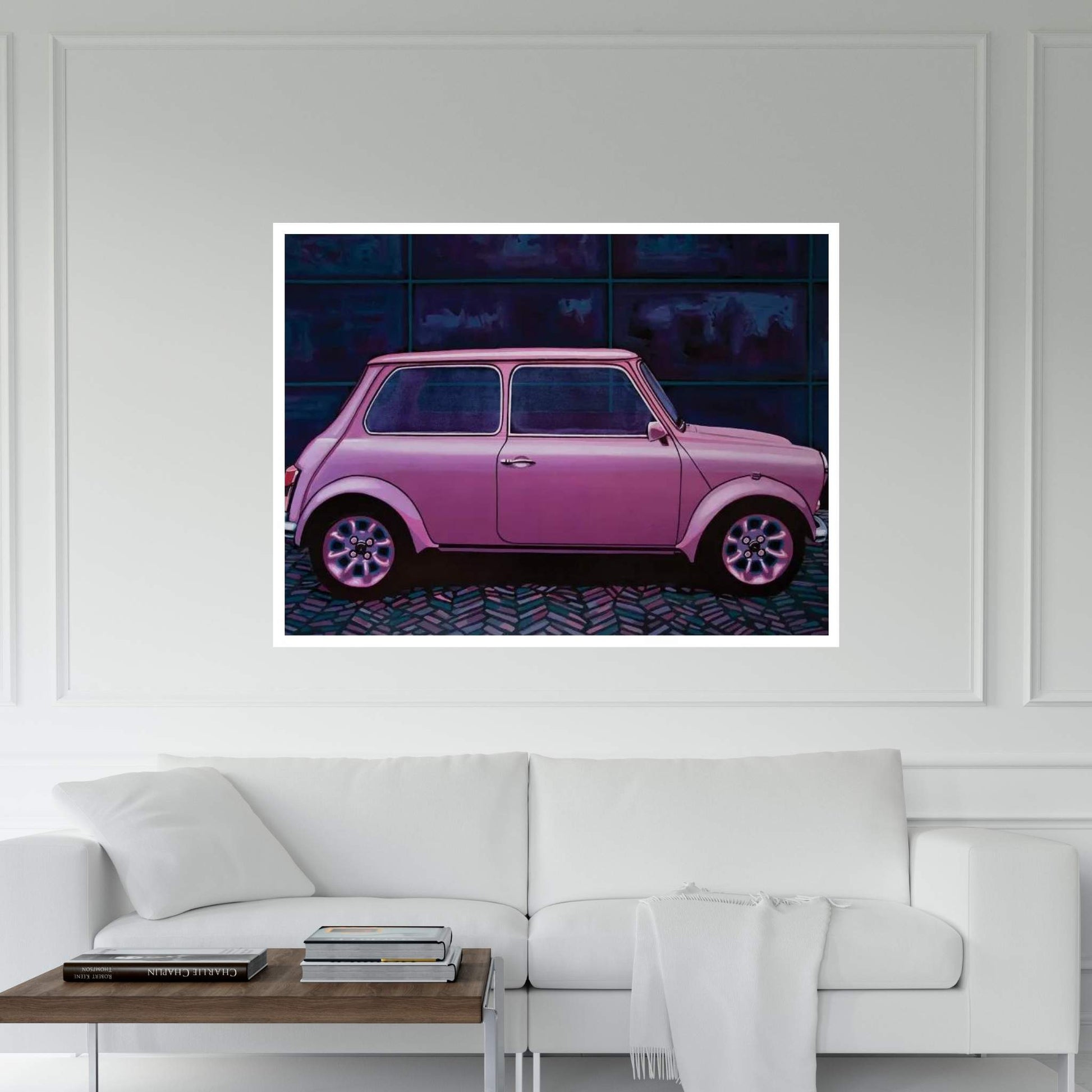 Austin Mini Cooper 1964 Canvas Wall Art - Y Canvas