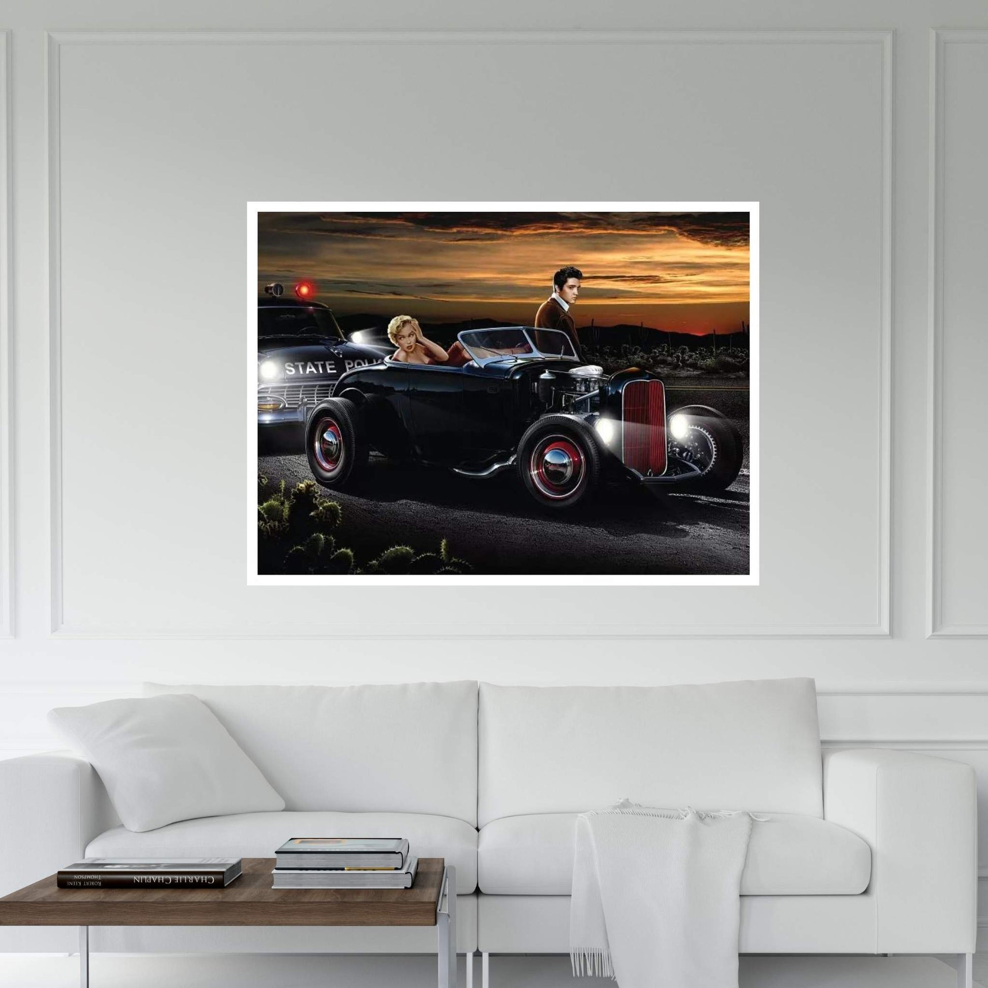 Joy Ride Canvas Wall Art - Y Canvas