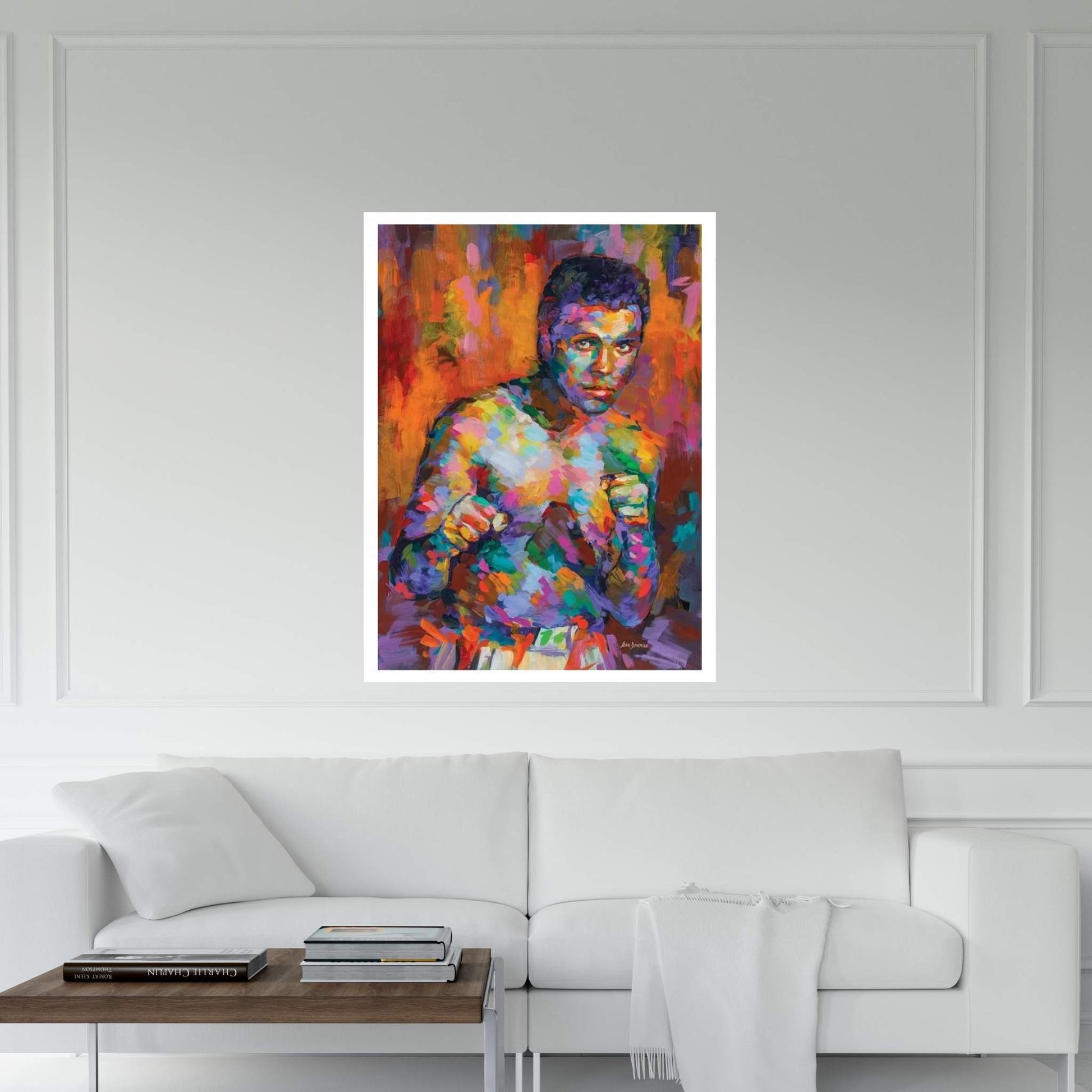 Ali, Boxing Legend Canvas Wall Art - Y Canvas