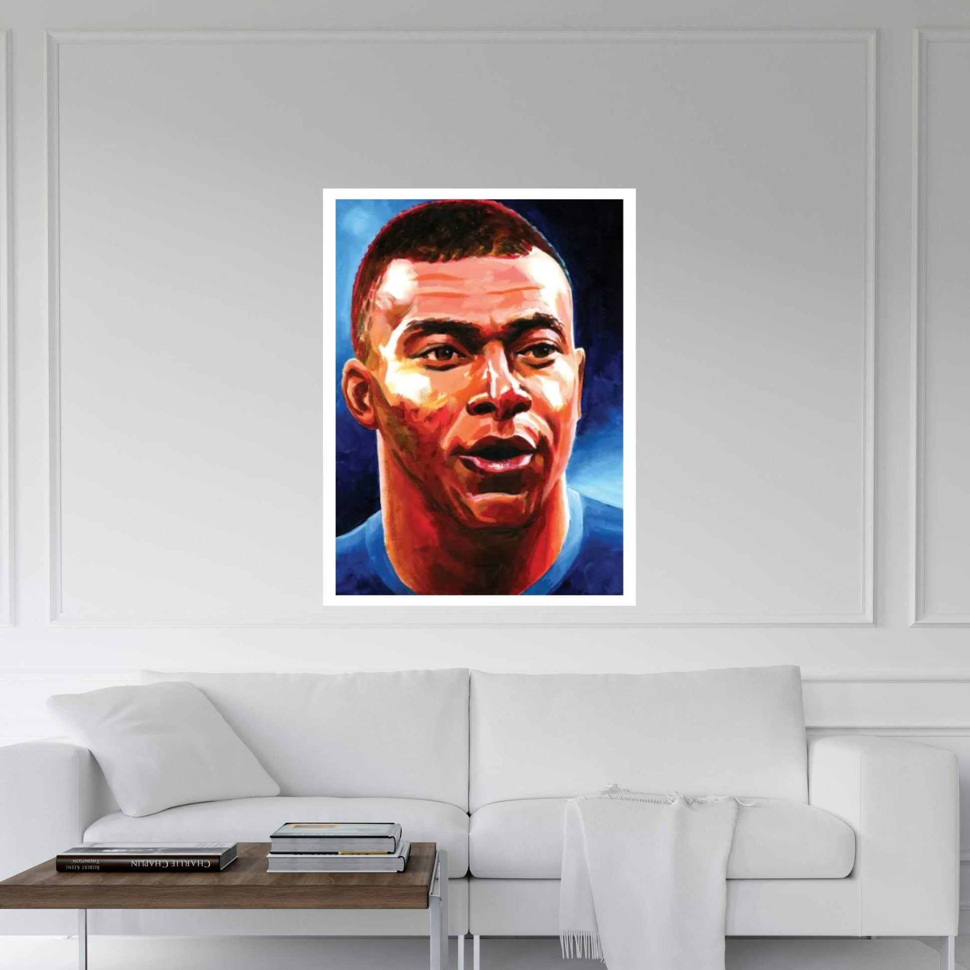 Kylian Mbappe Canvas Wall Art - Y Canvas