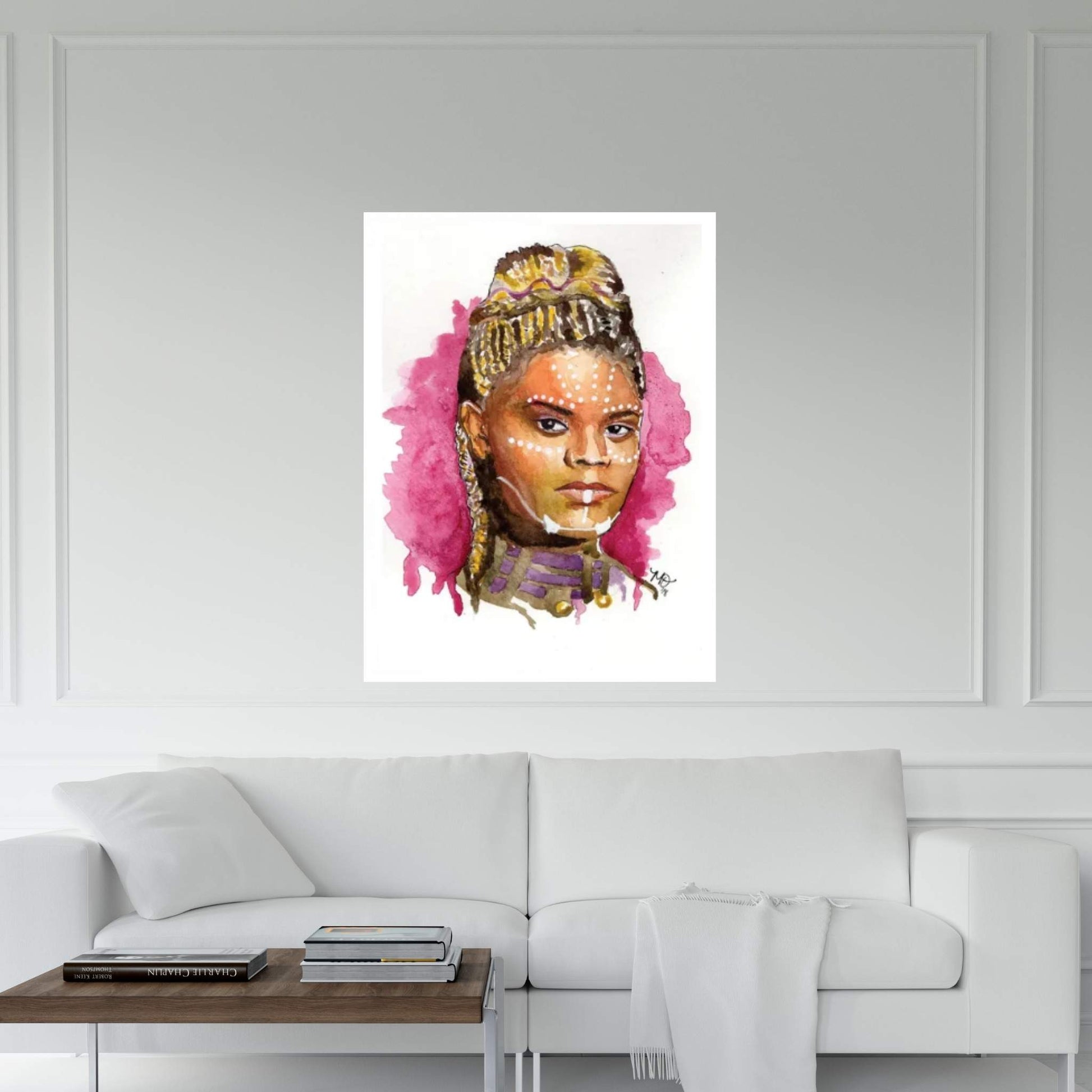 Shuri - Black Panther Canvas Wall Art - Y Canvas