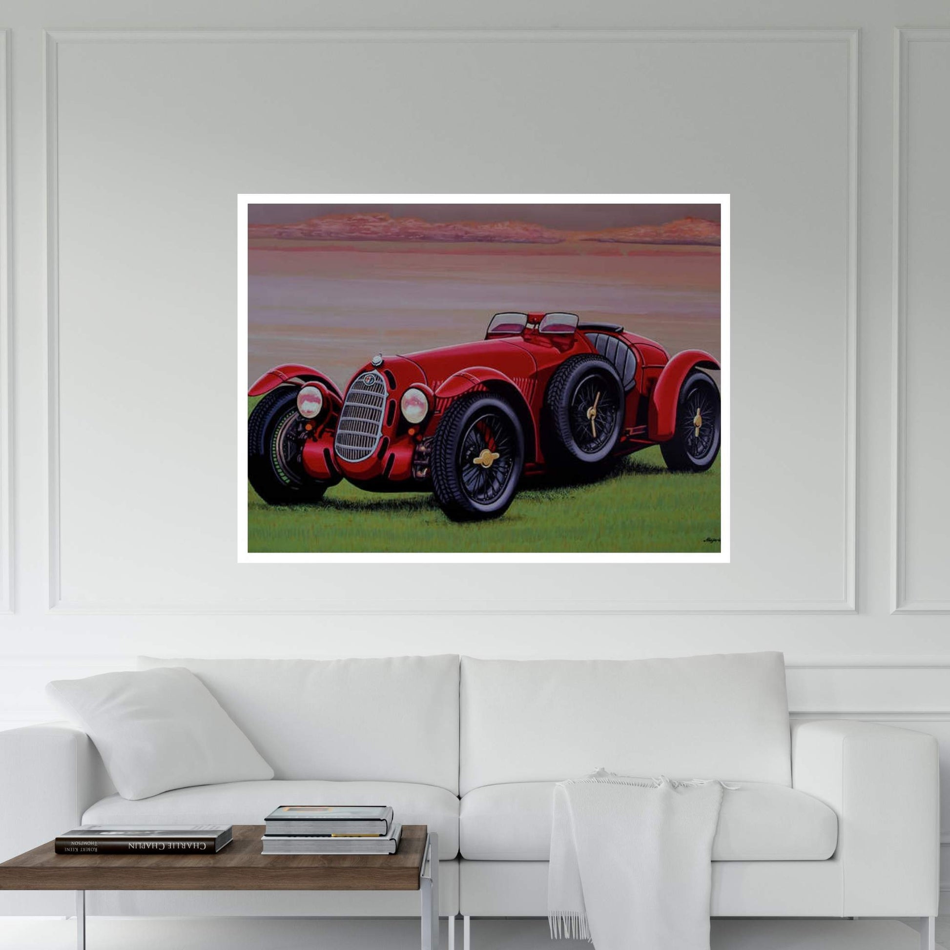 Alfa 8C 2900 Canvas Wall Art - Y Canvas