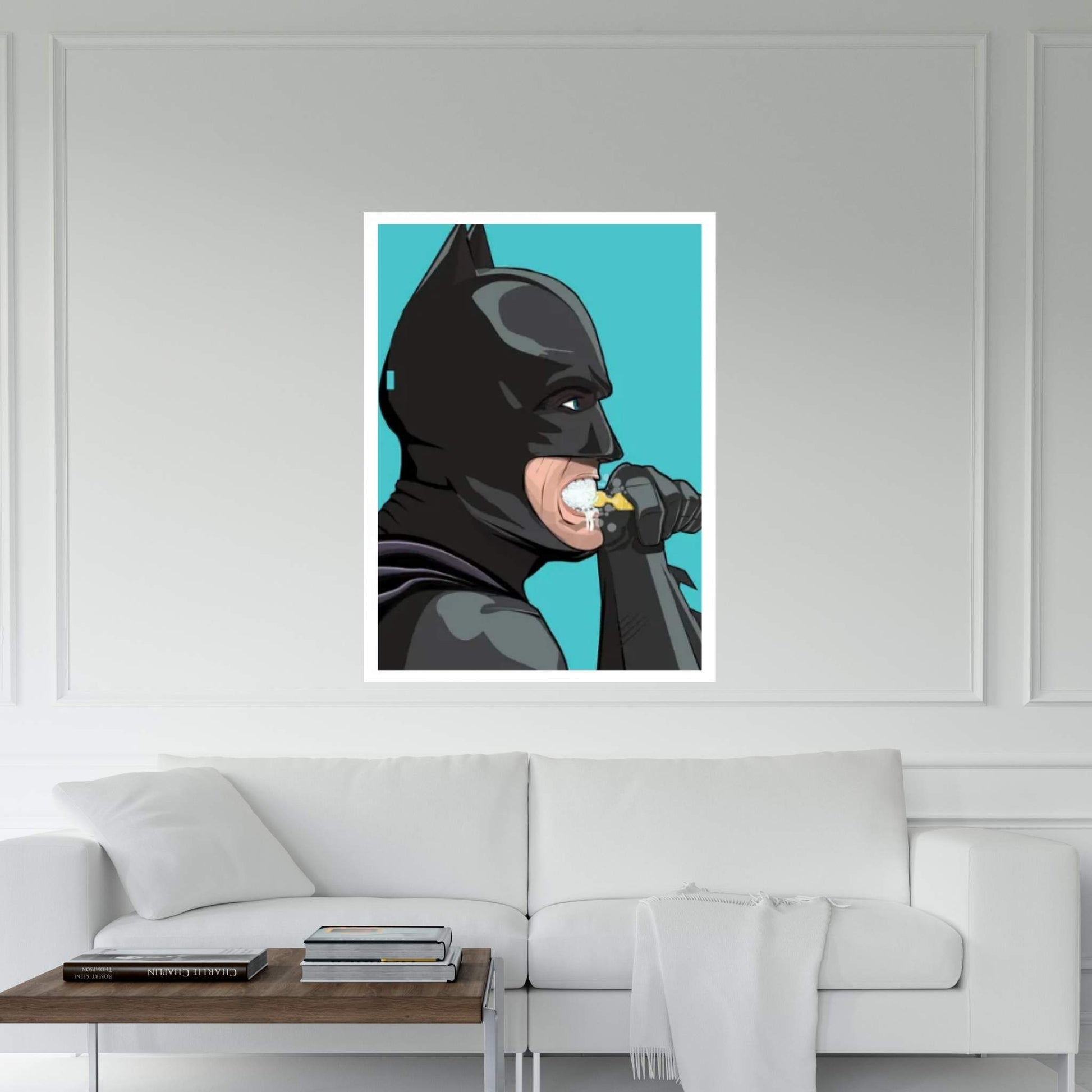 Bat Teeth Canvas Wall Art - Y Canvas