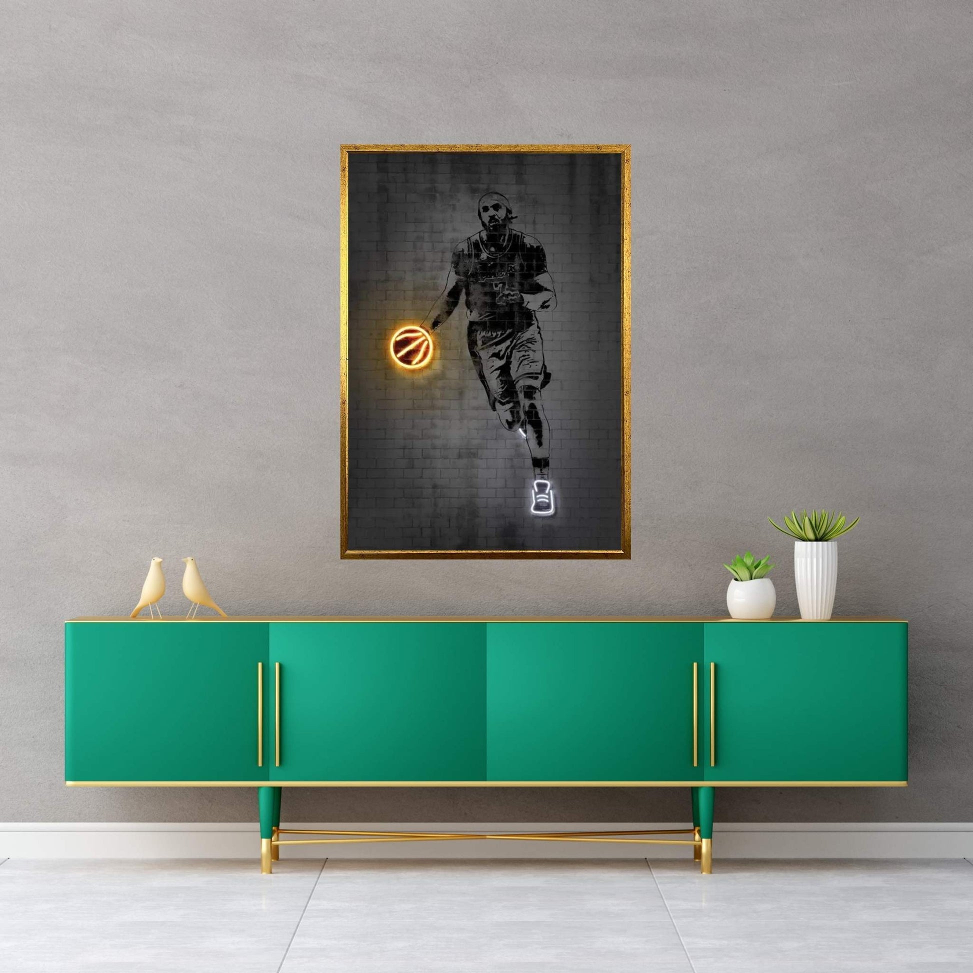 Carmelo Anthony Canvas Wall Art - Y Canvas