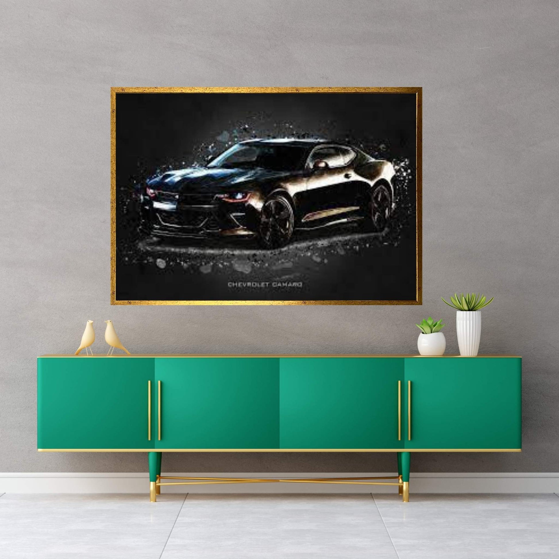 Chevrolet Camaro Canvas Wall Art - Y Canvas