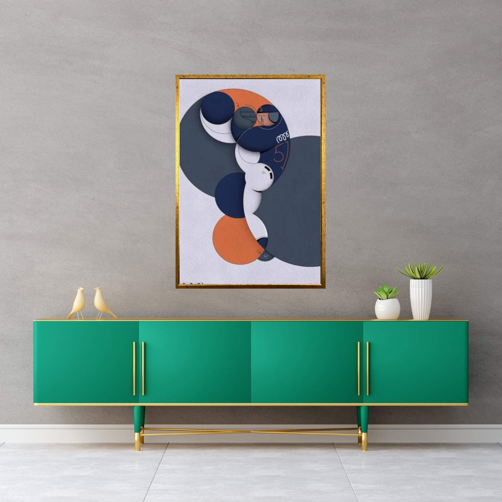 Hells Bells Canvas Wall Art - Y Canvas