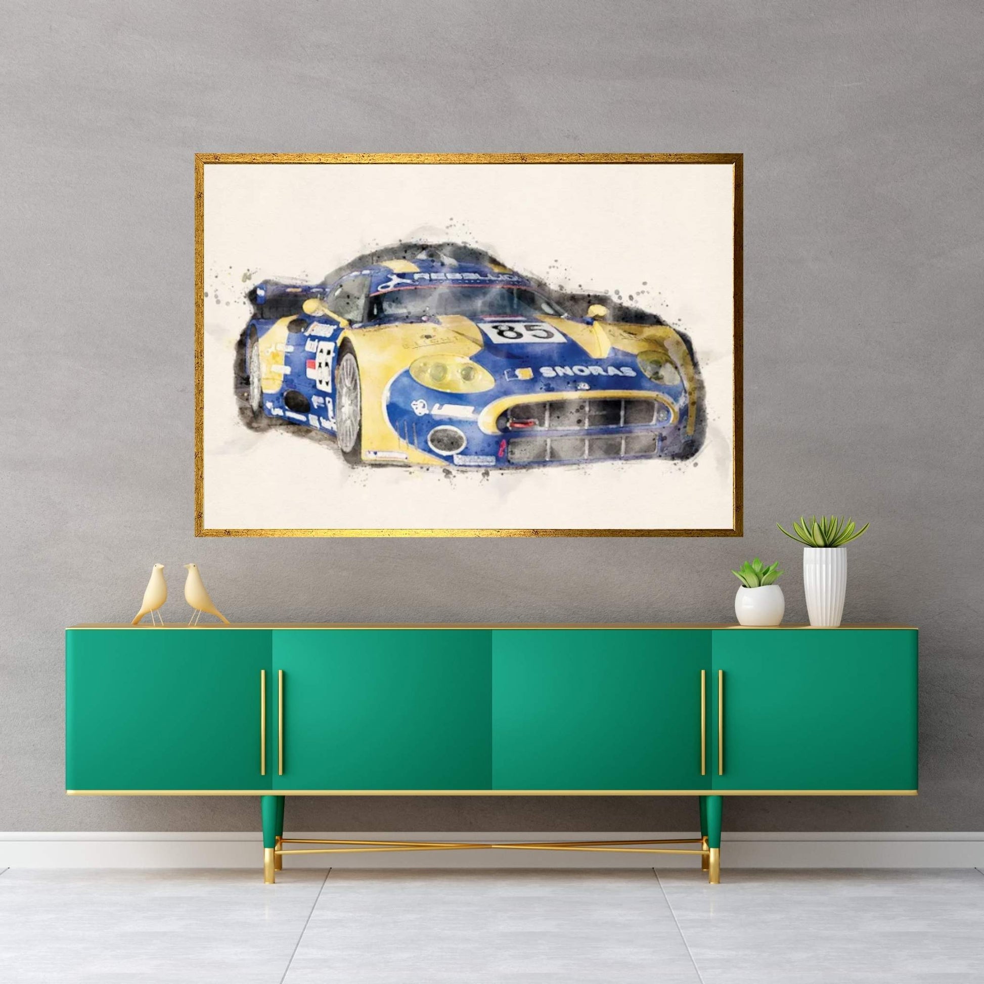 Spyker Tuning V II Canvas Wall Art - Y Canvas