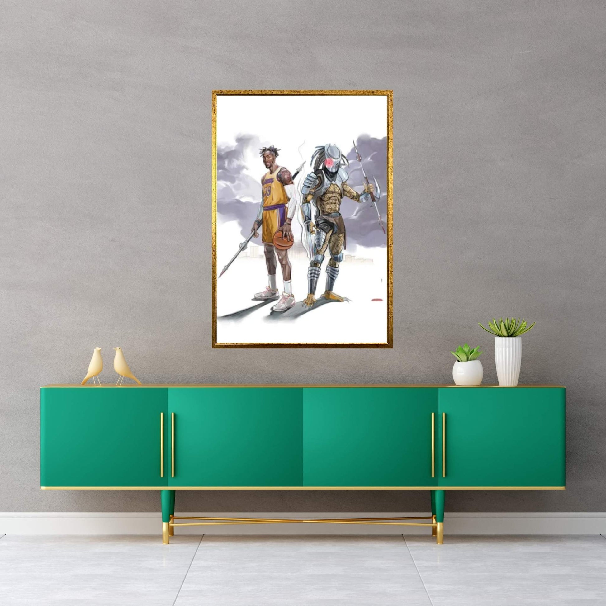 Predators Canvas Wall Art - Y Canvas