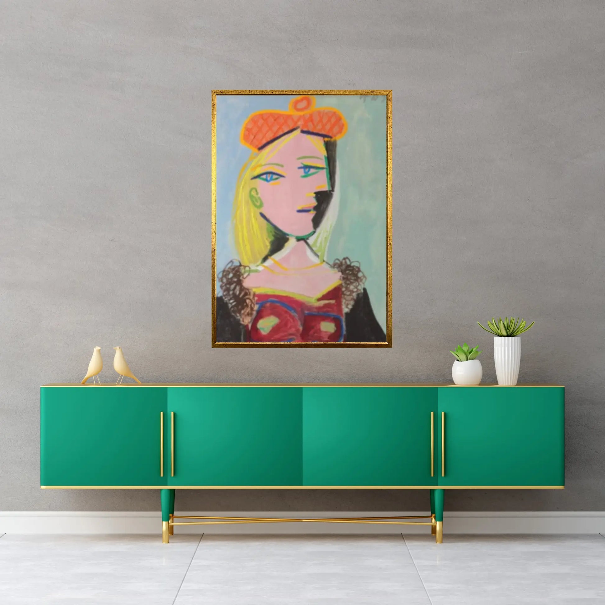 Pablo Picasso Marie-Therese Exhibition Canvas Wall Art Home Decor Poster Wall Hanging Pablo Picasso Print - Y Canvas