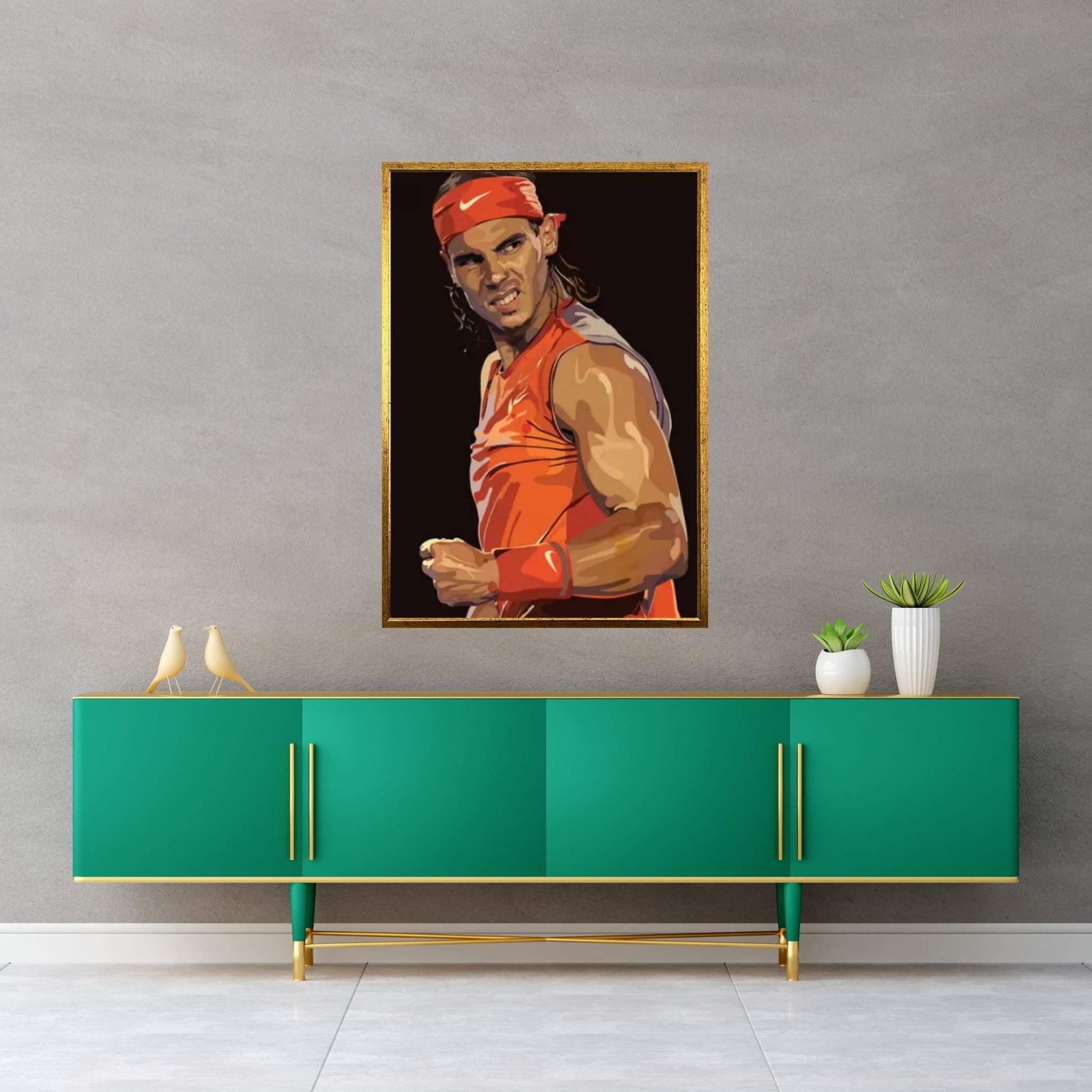 Nadal II Canvas Wall Art - Y Canvas
