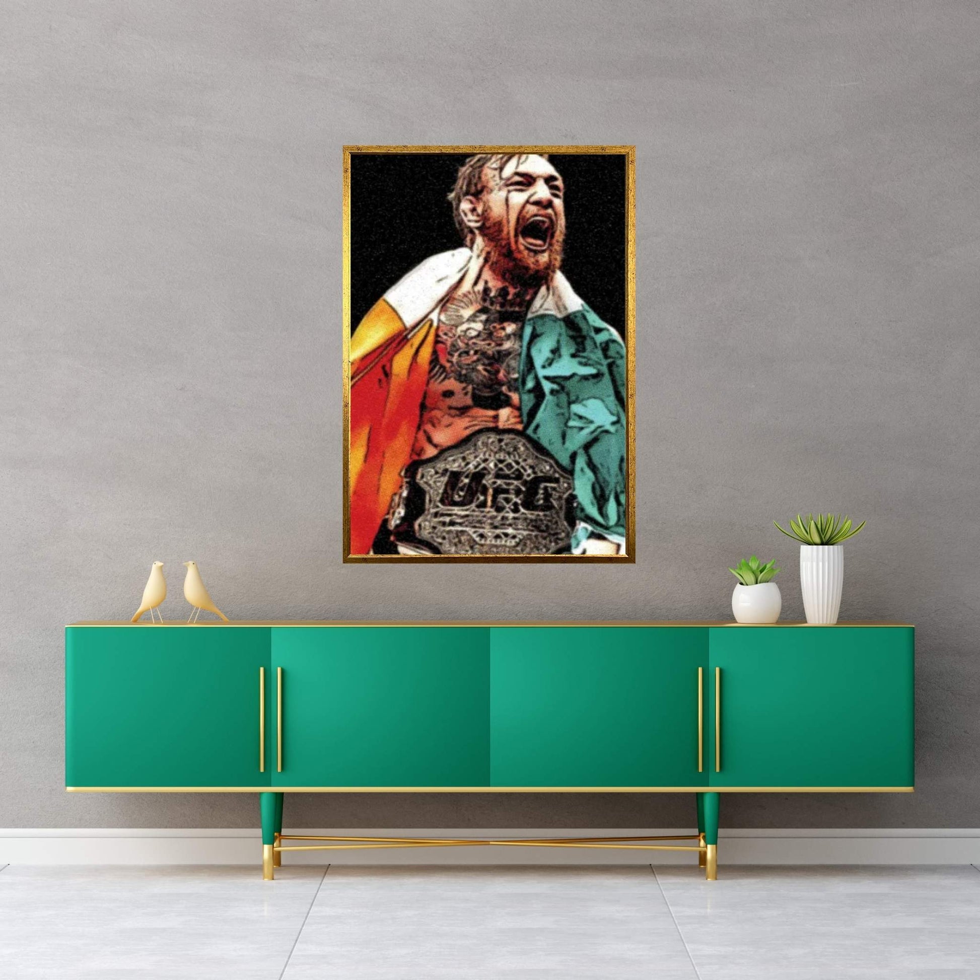 CM Retro Canvas Wall Art - Y Canvas