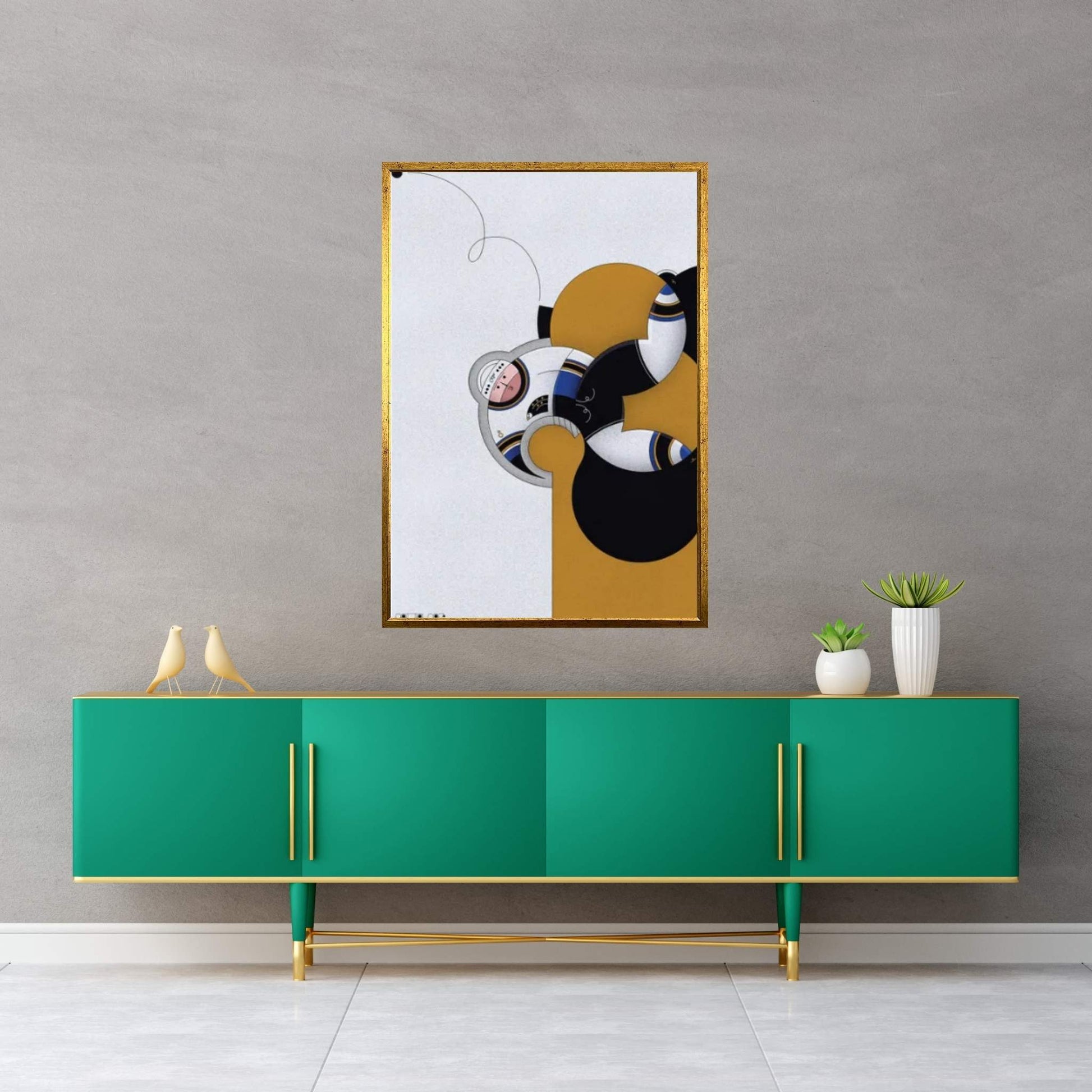 Ovi Canvas Wall Art - Y Canvas