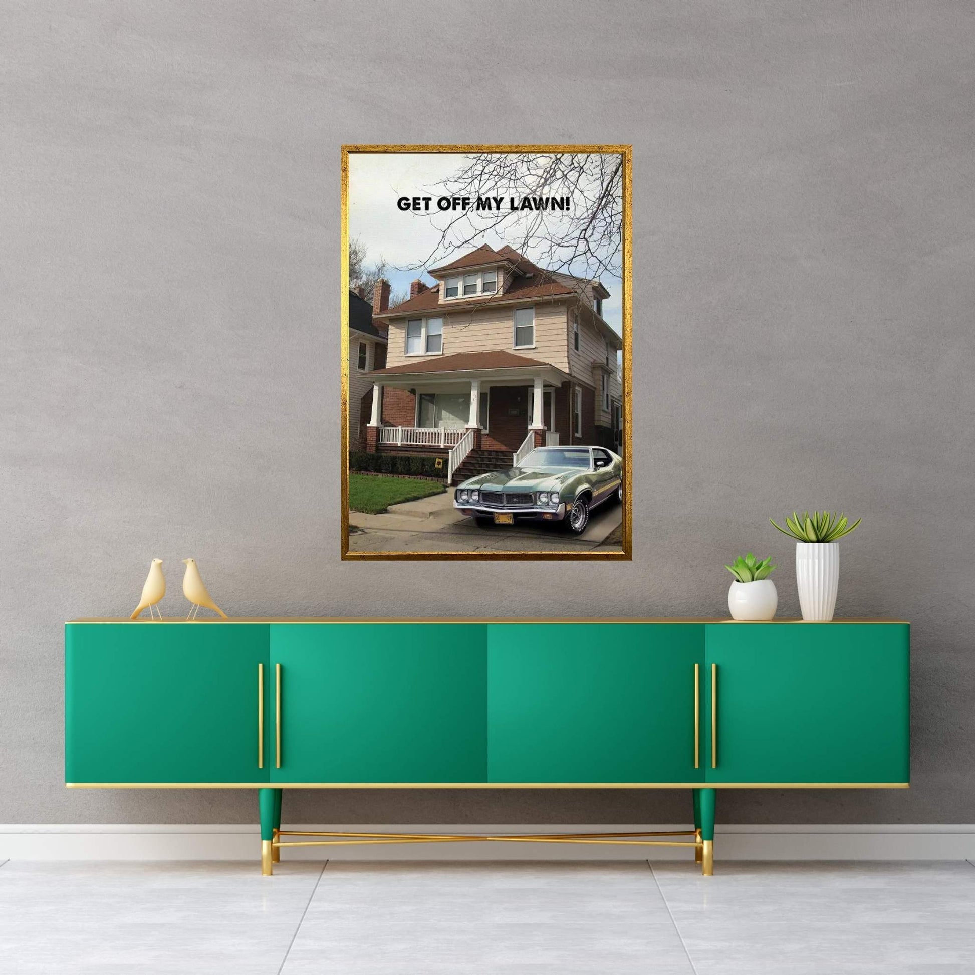Gran Torino Canvas Wall Art - Y Canvas