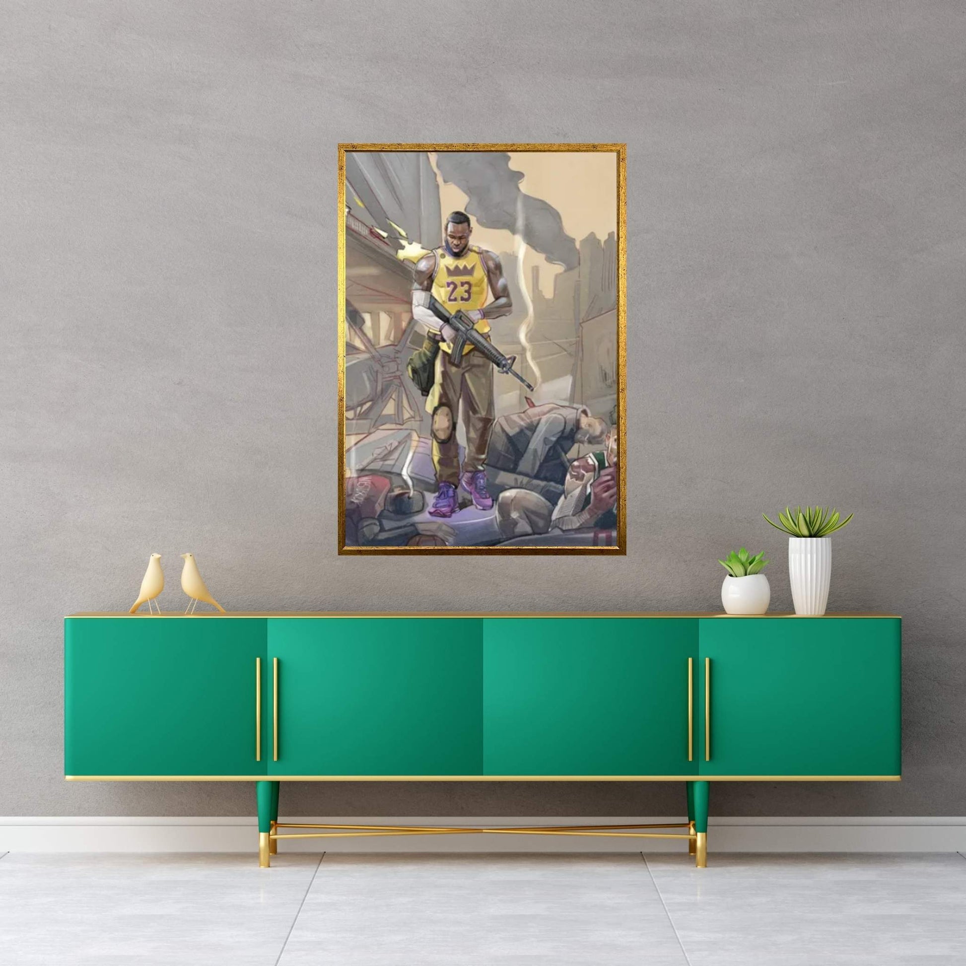 Apocalypse Canvas Wall Art - Y Canvas
