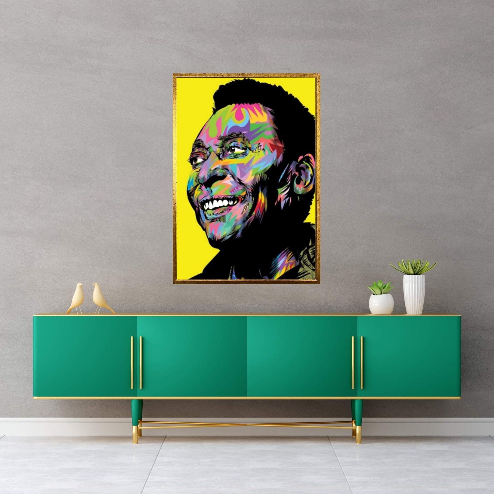Pele Rip 2023 Canvas Wall Art - Y Canvas
