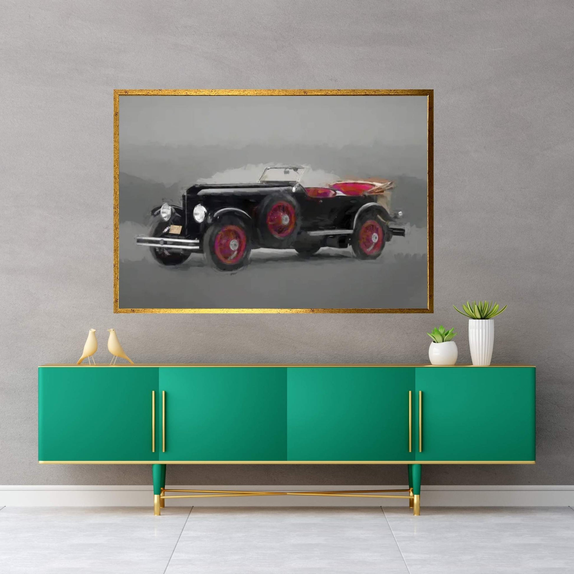 DuPont Model G LeMans Canvas Wall Art - Y Canvas