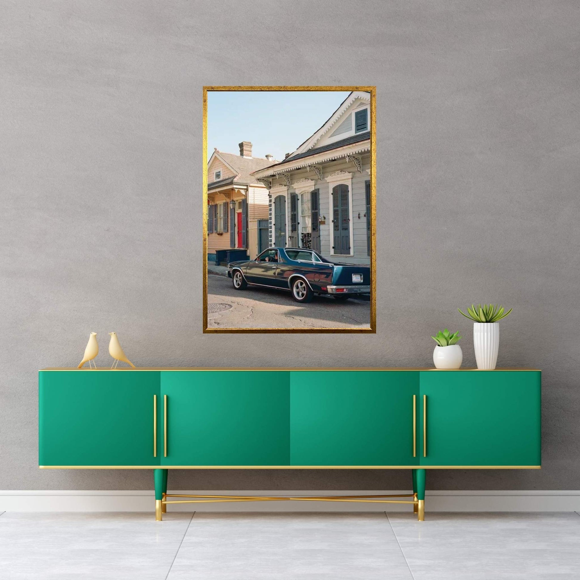 New Orleans Ride II On Film Canvas Wall Art - Y Canvas