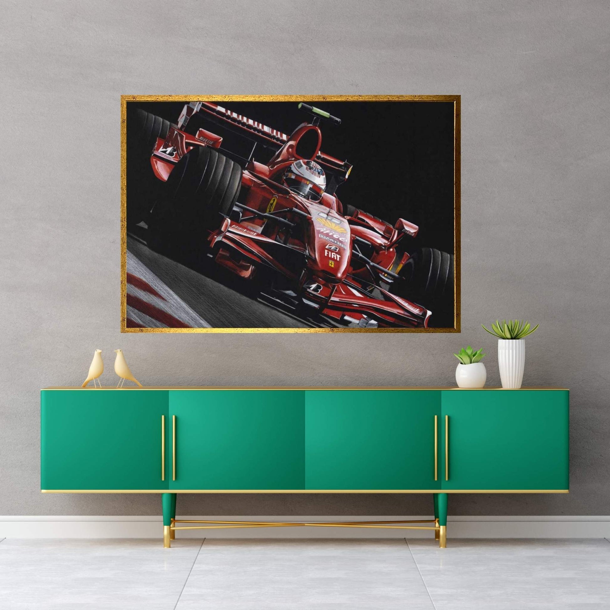 Räikkönen Wall Art - Y Canvas