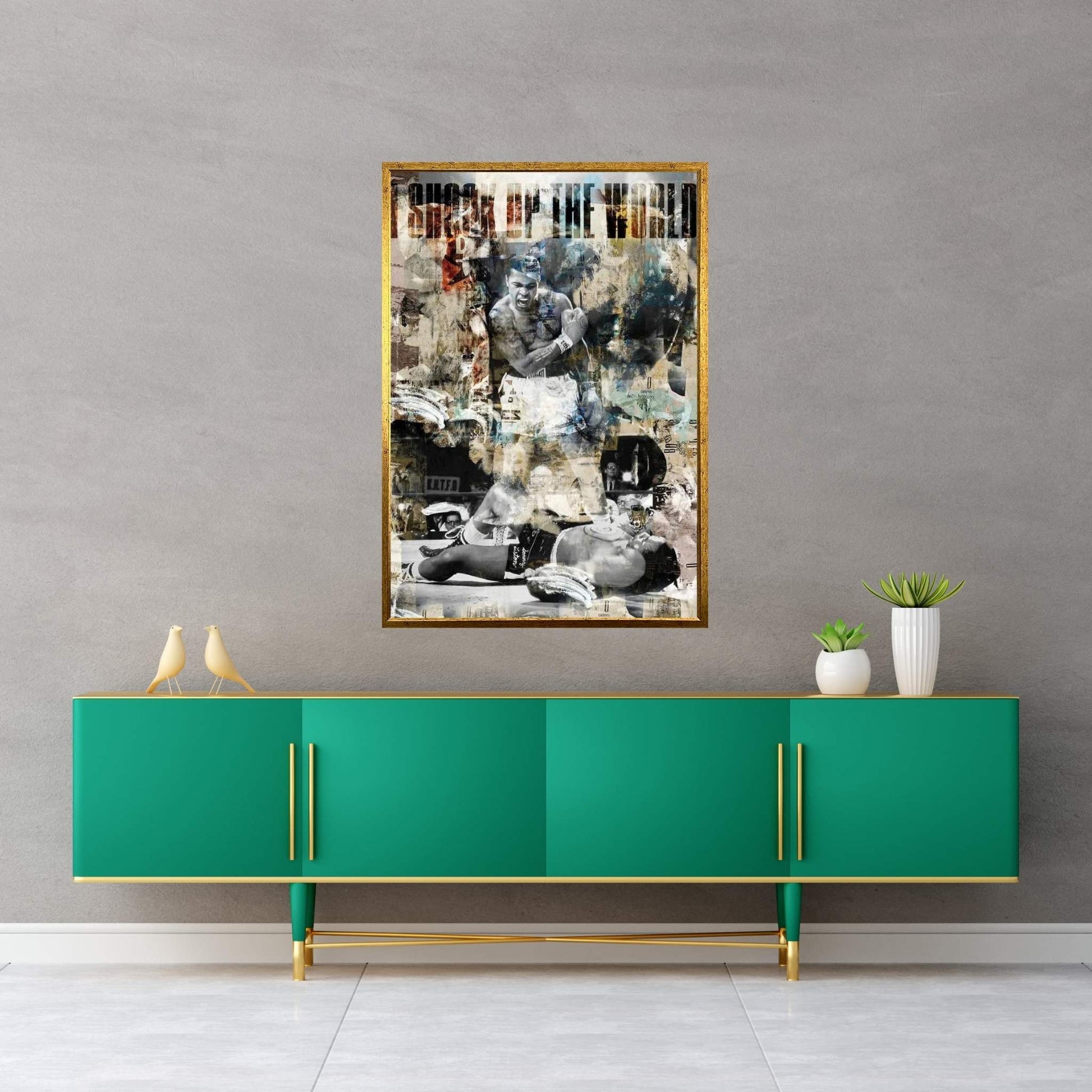 Muhammad Ali Canvas Wall Art - Y Canvas