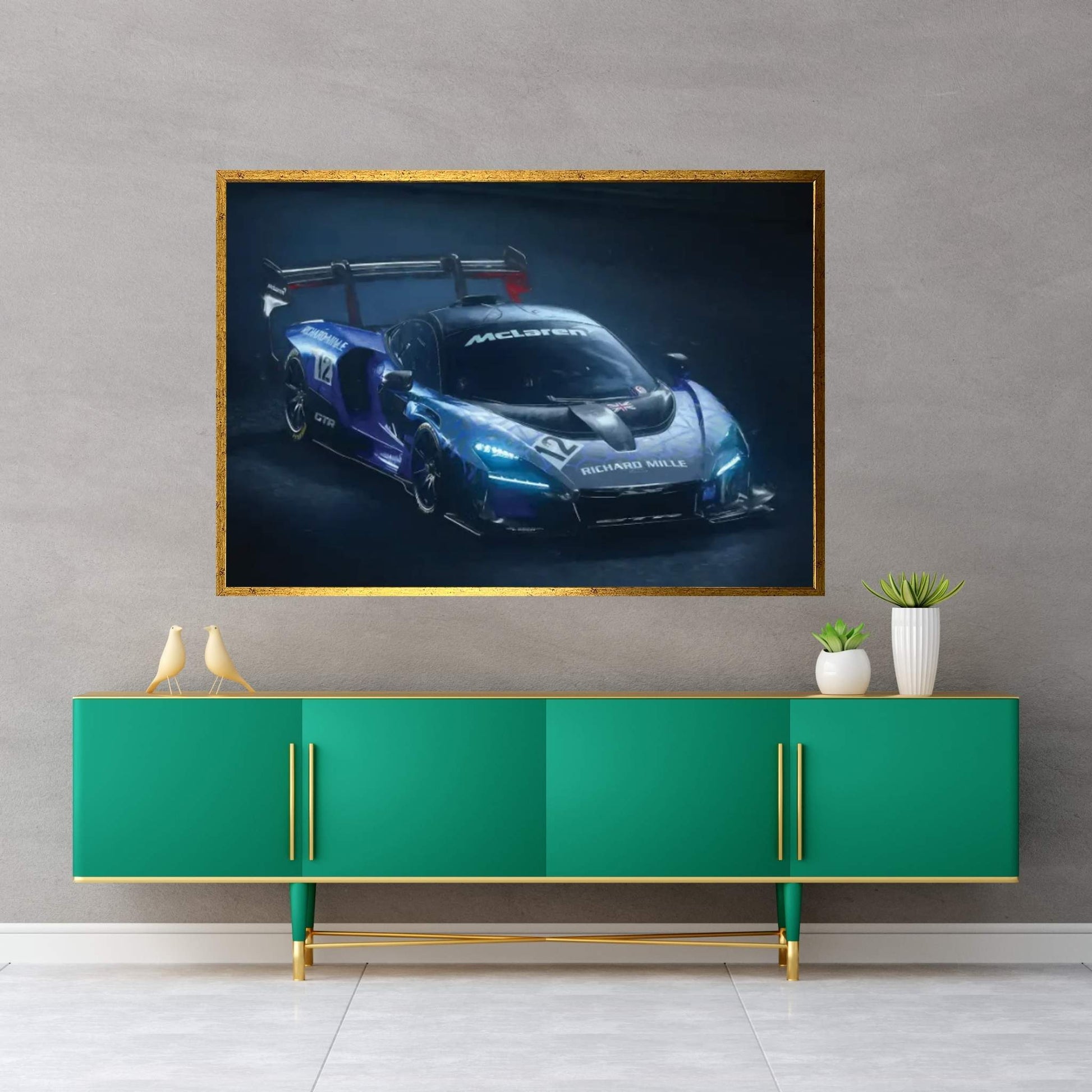 McLaren Tuning Canvas Wall Art - Y Canvas