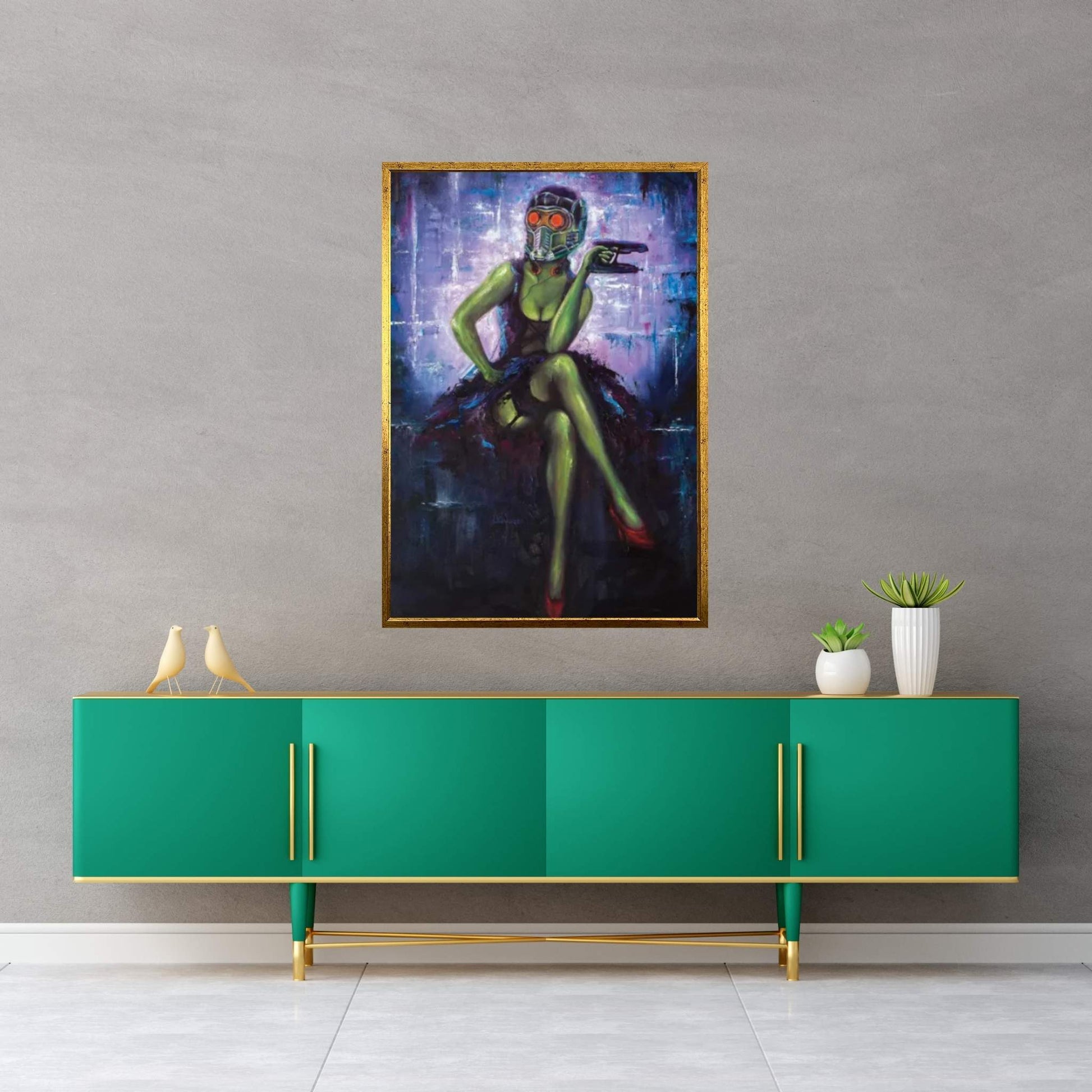Hooked On A Feeling Canvas Wall Art - Y Canvas
