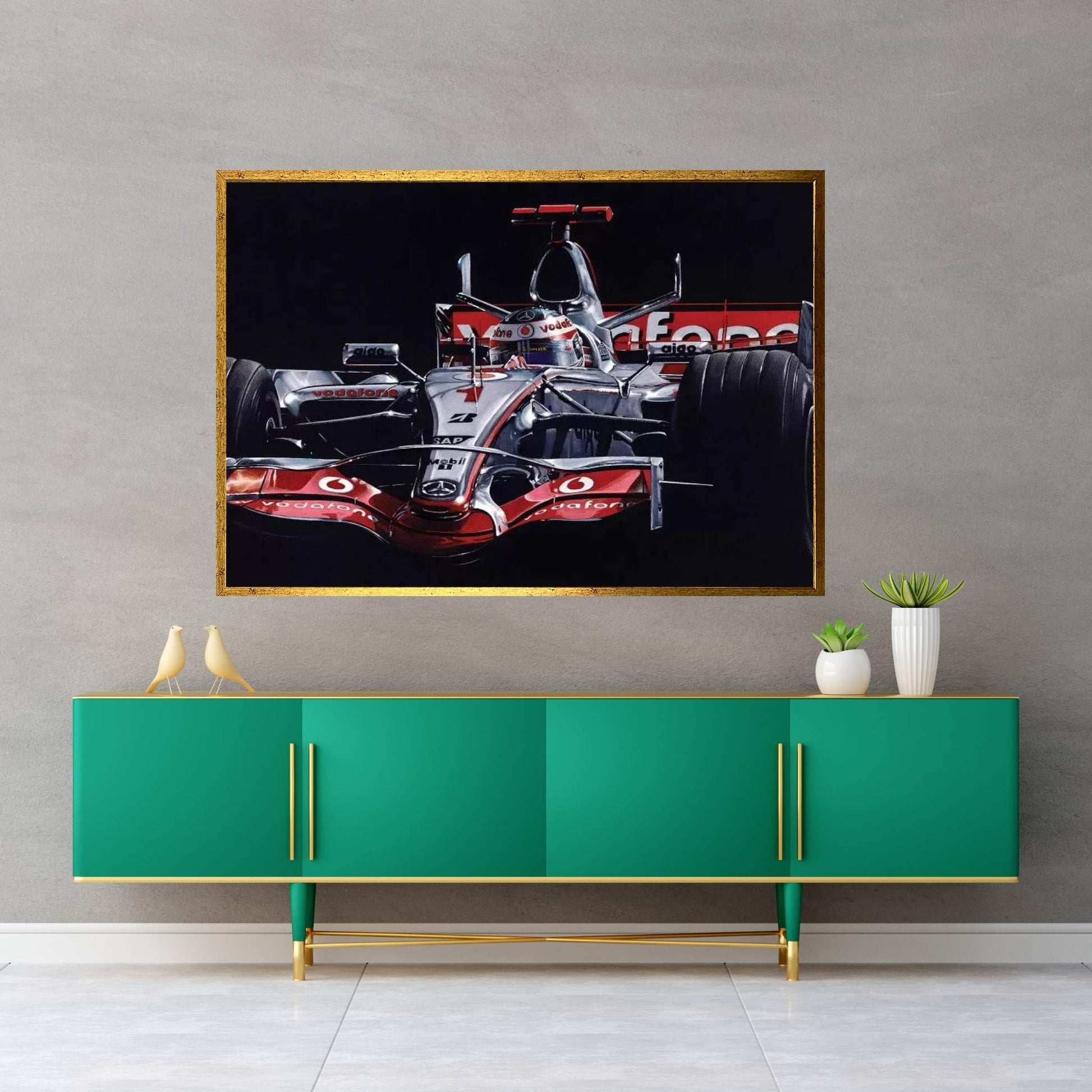 Alonso Canvas Wall Art - Y Canvas