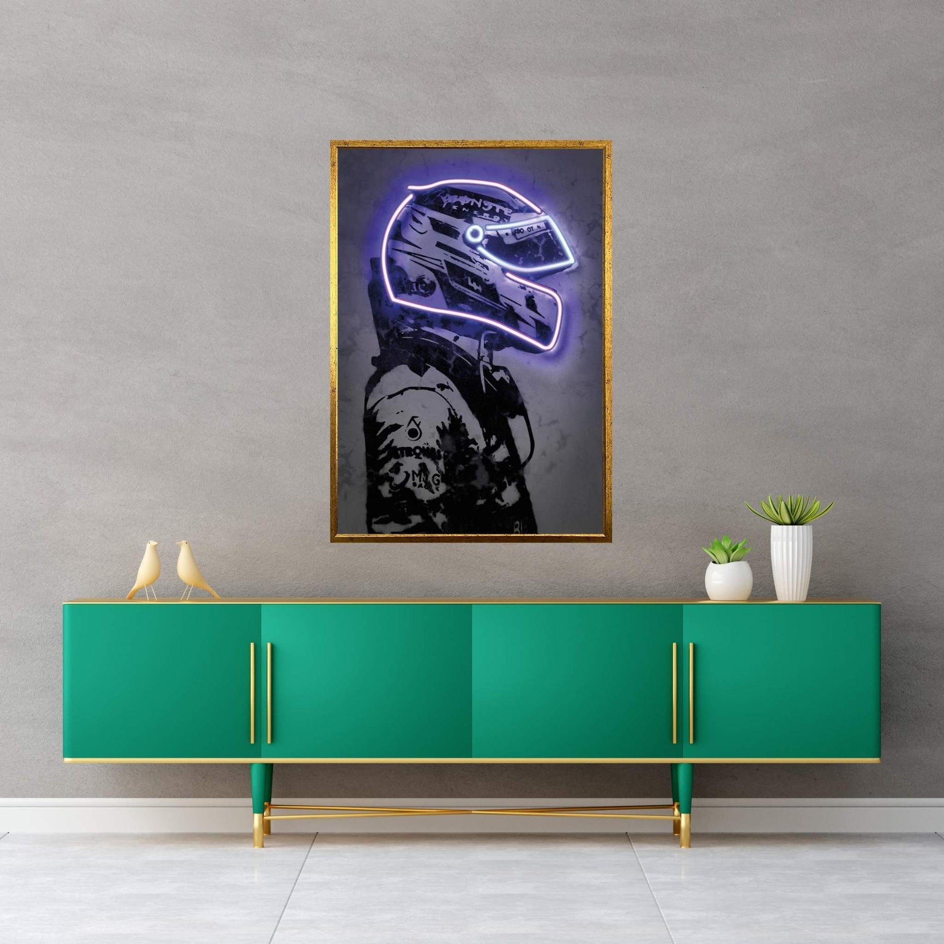 Hamilton Canvas Wall Art - Y Canvas