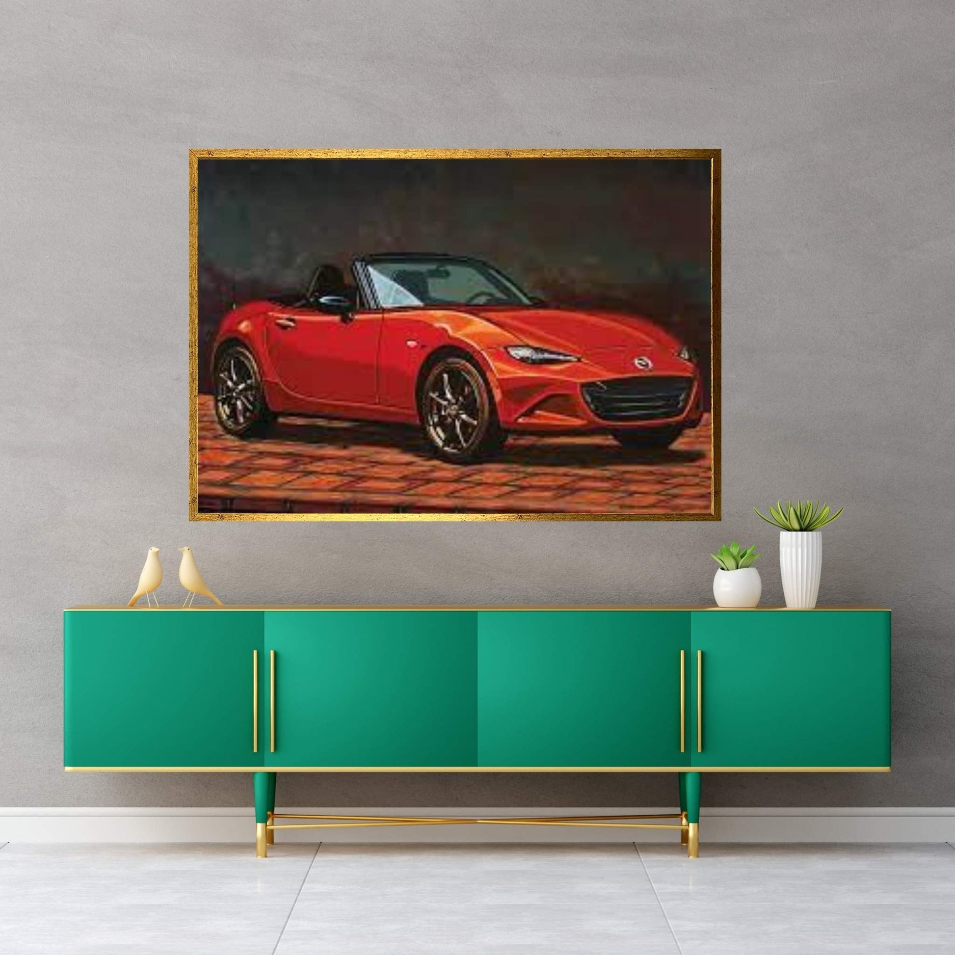 Mazda Mx5 Canvas Wall Art - Y Canvas