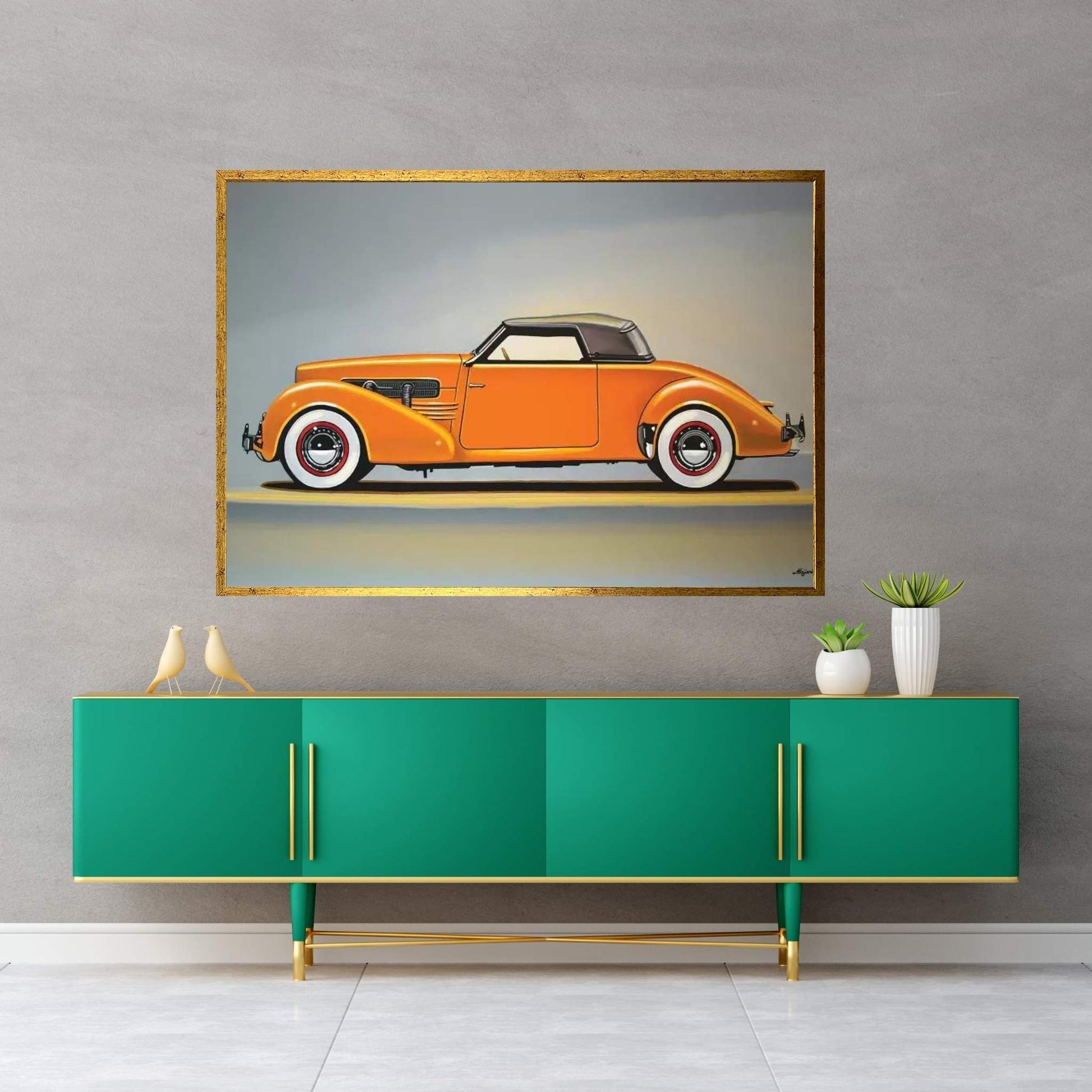 Cord 810 Canvas Wall Art - Y Canvas