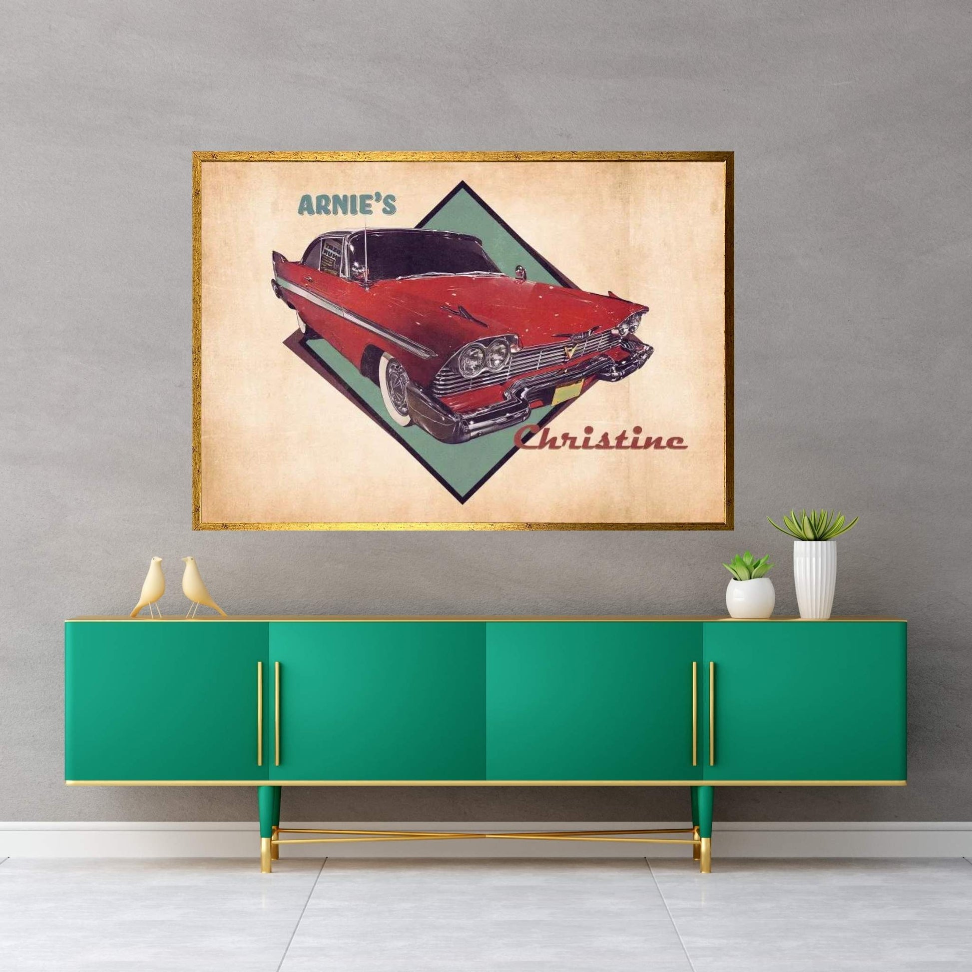 Arnie's Christine Canvas Wall Art - Y Canvas