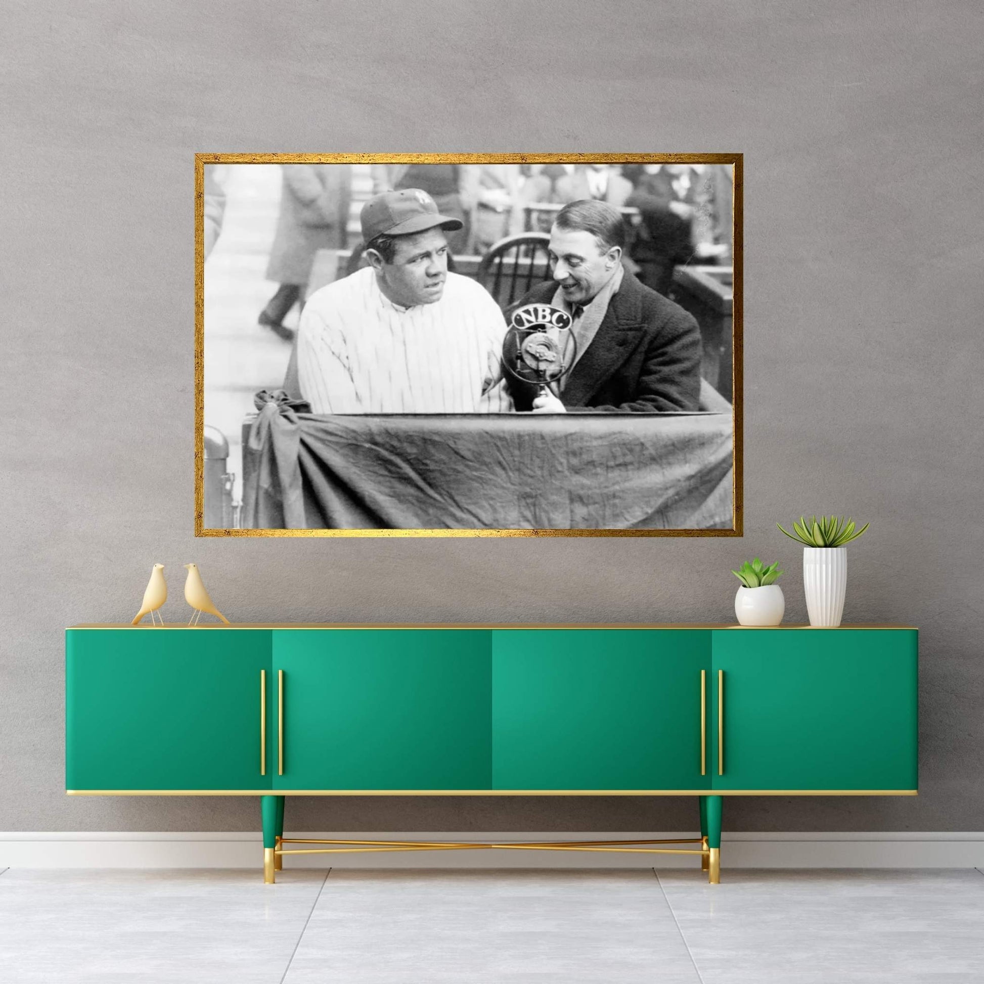 George H. Ruth Canvas Wall Art - Y Canvas