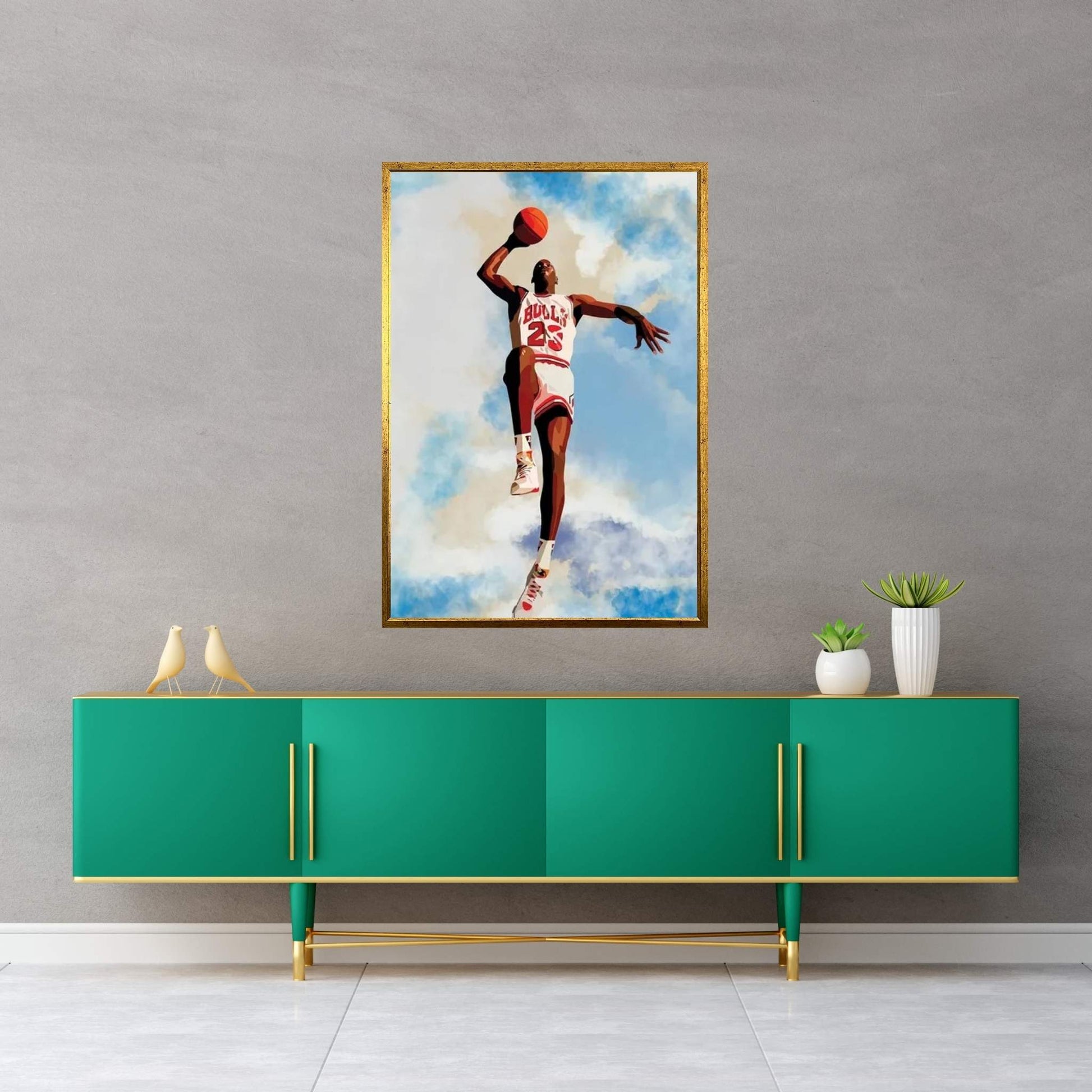 MJ Canvas Wall Art - Y Canvas
