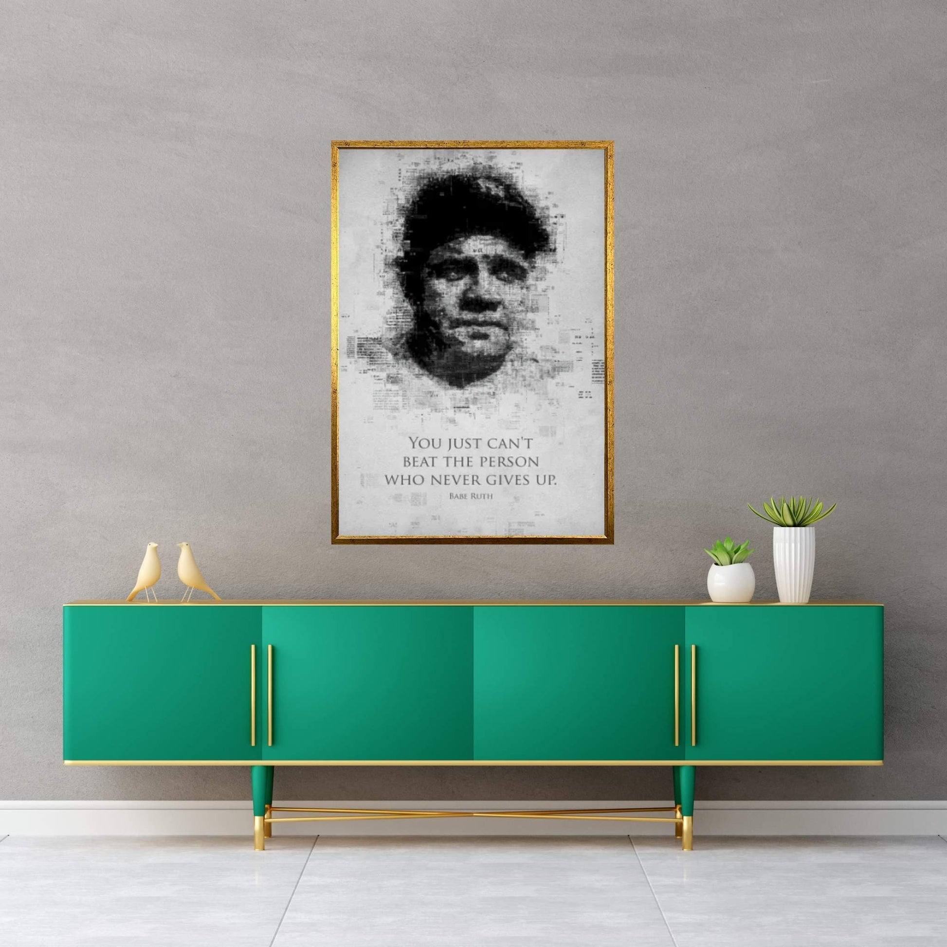 Babe Ruth Canvas Wall Art - Y Canvas