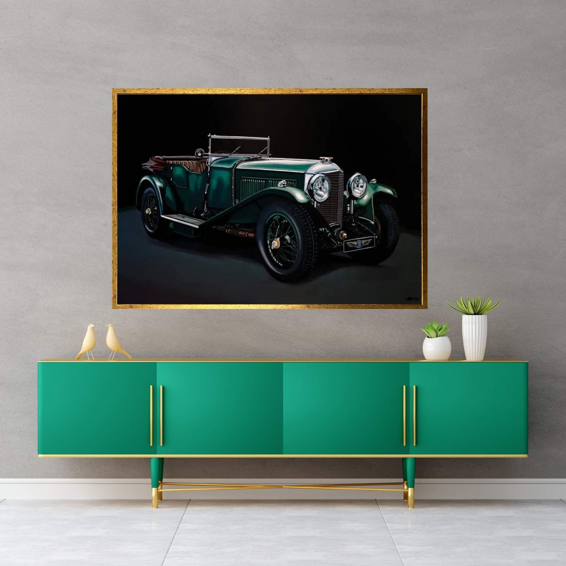 Bentley Open Tourer 1929 Canvas Wall Art - Y Canvas